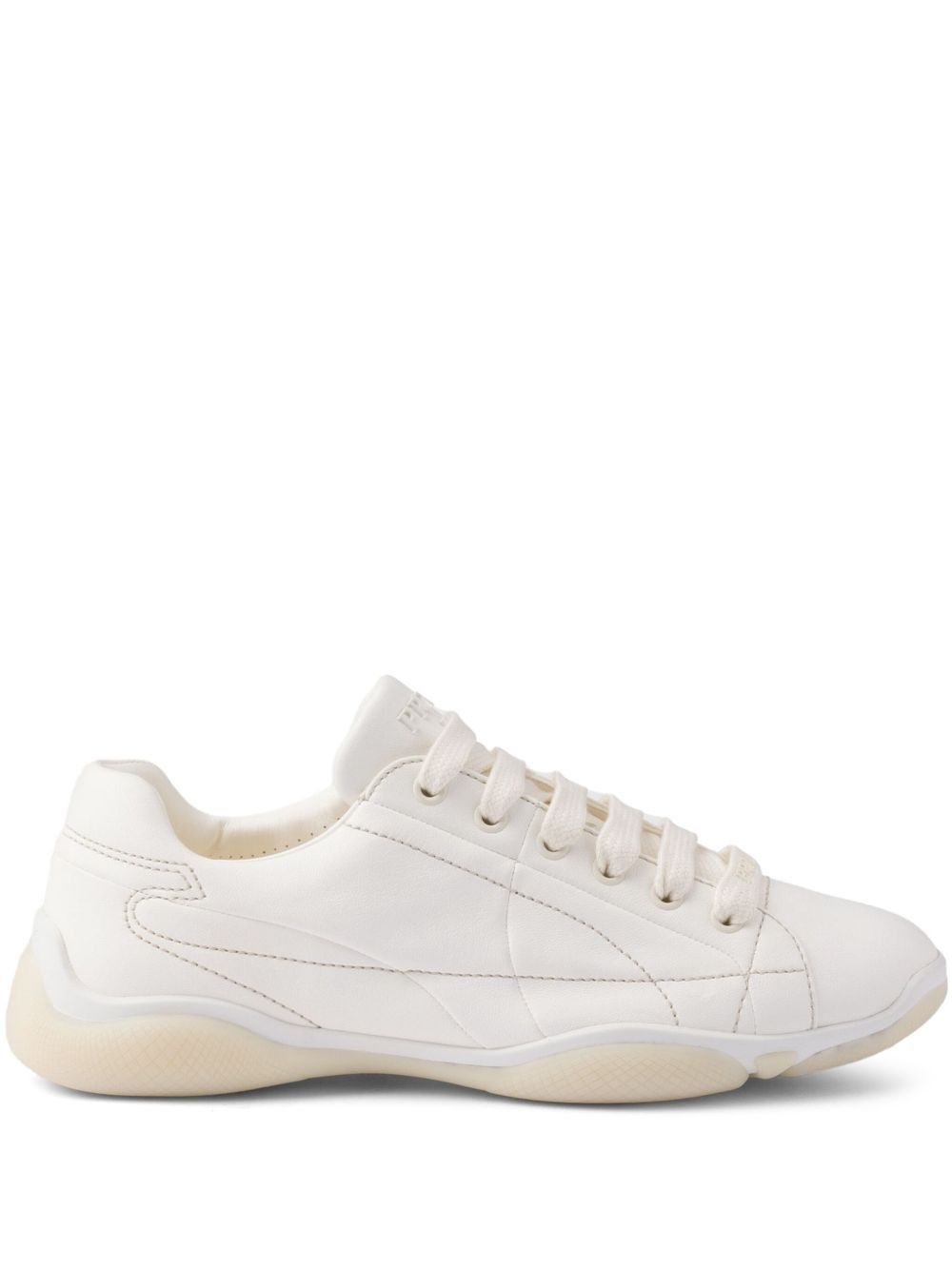 Prada LEATHER SNEAKERS Size US 8 / IT 38 - 1 Thumbnail