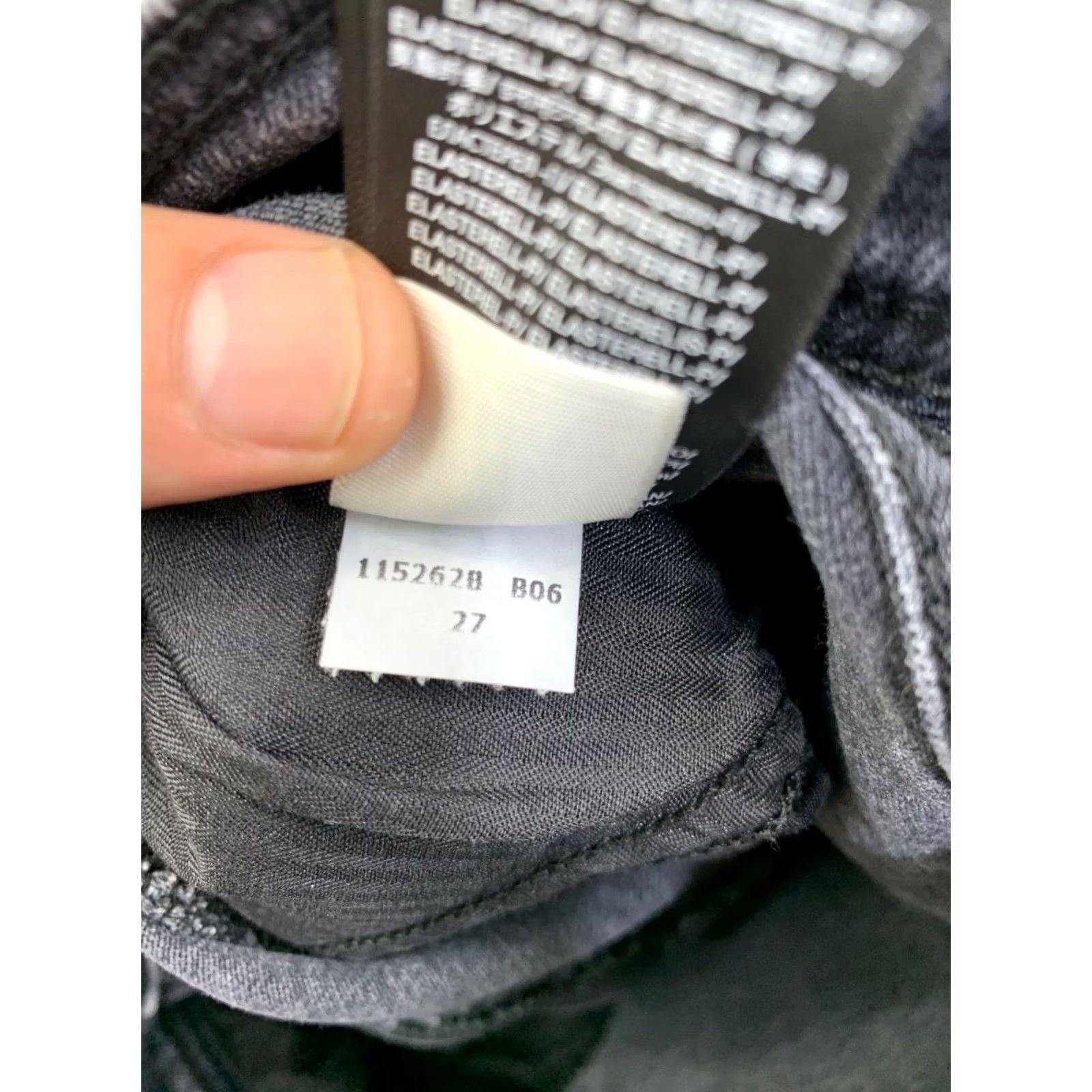 7 For All Mankind VINTAGE 7 For All Mankind Jeans Women 27 Charcoal Gray Denim 5-Pocket Straight Casual-Style Pants Mens? Size 27" / US 4 / IT 40 - 5 Thumbnail