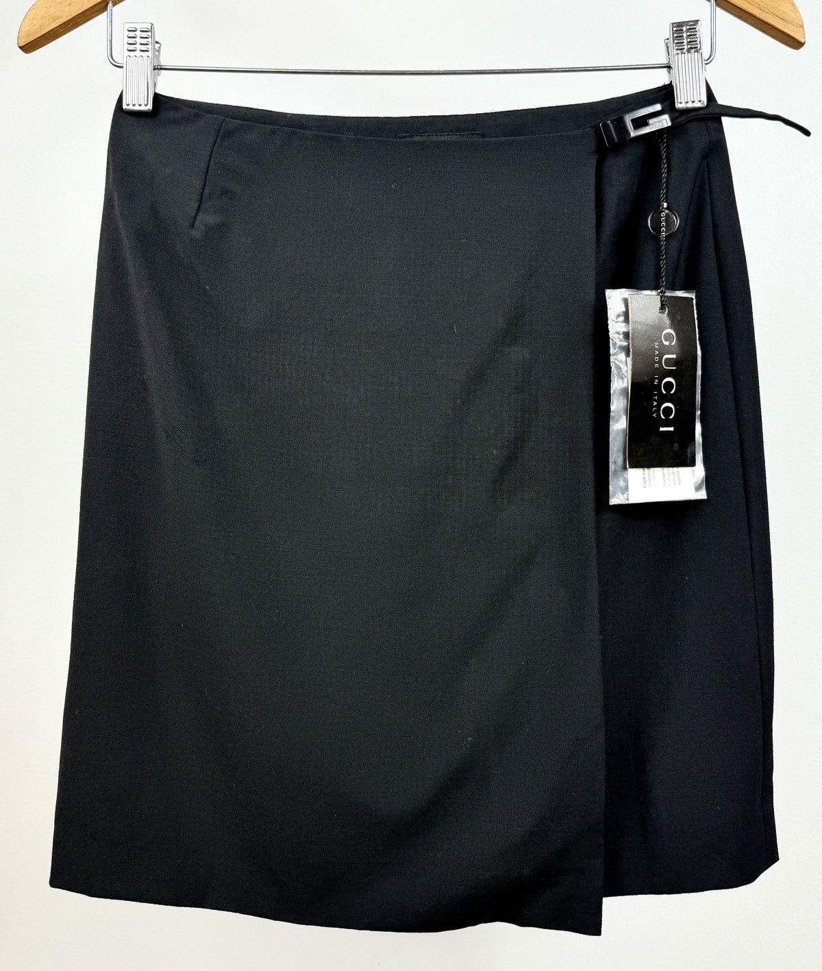 Gucci Gucci - Tom Ford - SS/1998 - G - Logo - Wrap Skirt Size 26" / US 2 / IT 38 - 3 Thumbnail