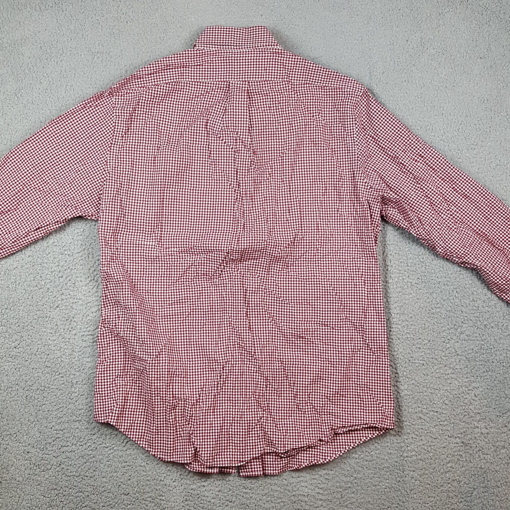 Ralph Lauren VINTAGE Ralph Lauren Men's Button-Down Shirt XL Red Gingham Plaid Collared Long Sleeve Casual Workwear 90s Retro Size US XL / EU 56 / 4 - 5 Thumbnail