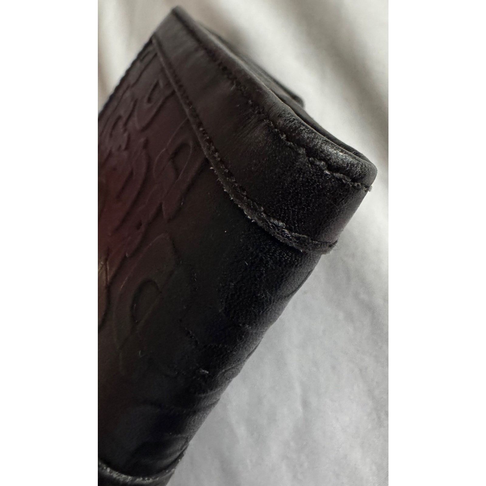 Gucci Gucci Leather Wallet With Belt Buckle Clasp Luxe Beautiful Size ONE SIZE - 14 Thumbnail