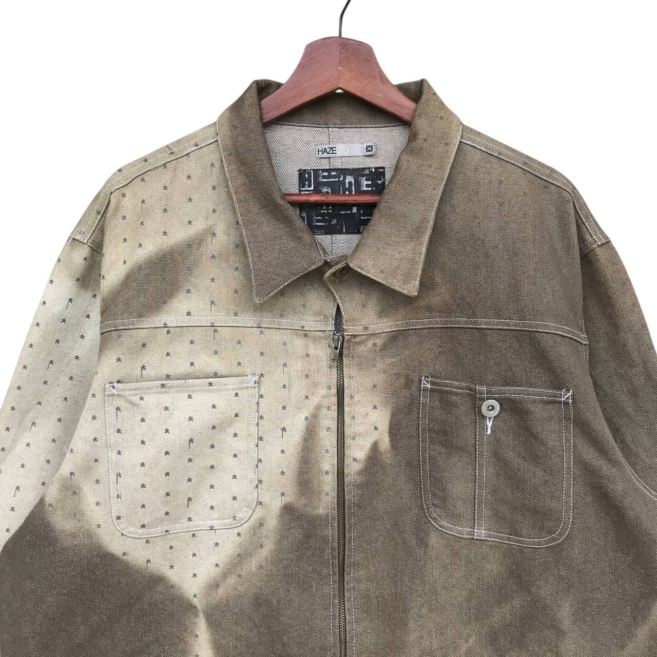 Haze × Japanese Brand VINTAGE HAZE FADED CHORE JACKET PAINTED DOT Size US XL / EU 56 / 4 - 16 Thumbnail