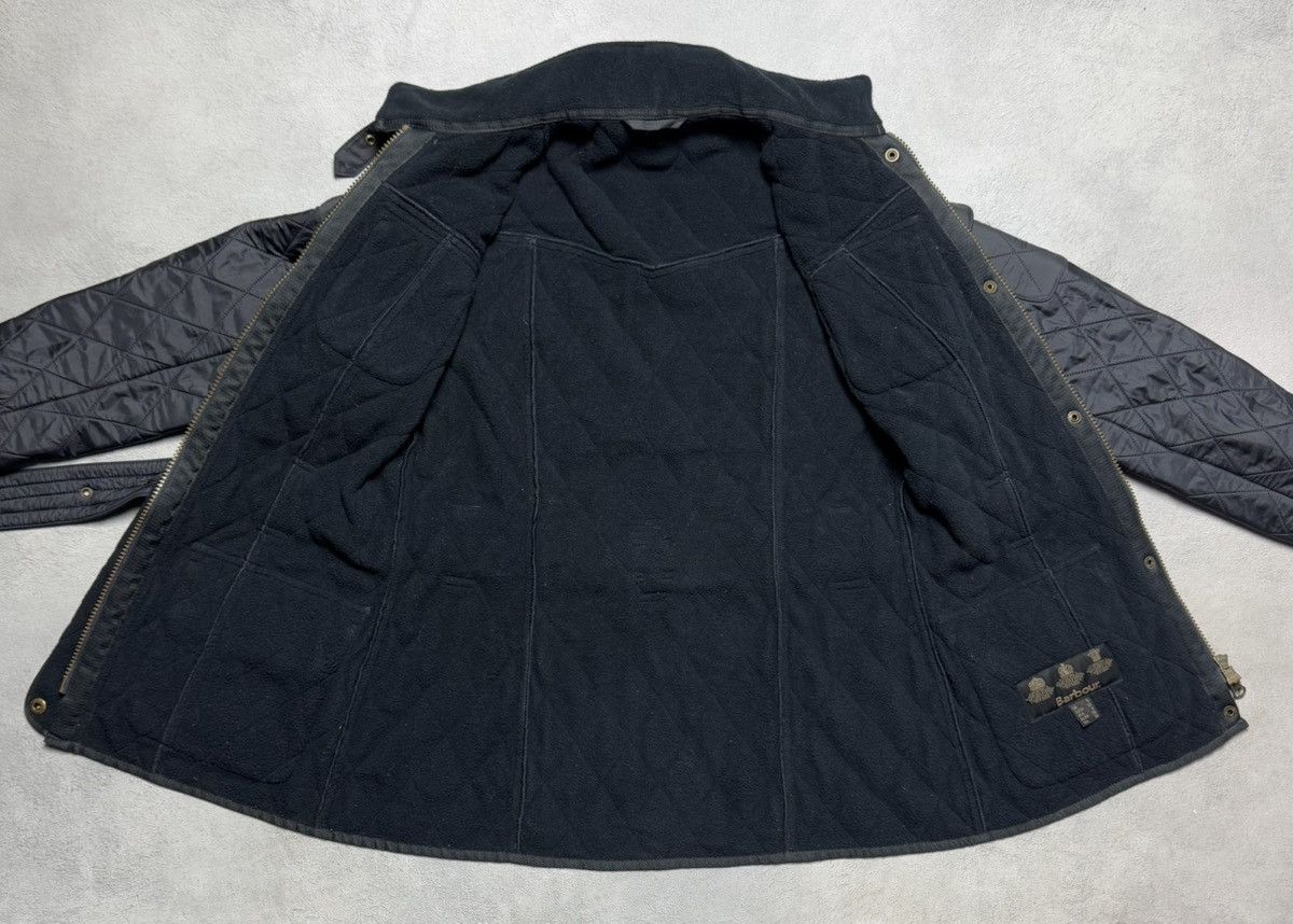 Barbour Barbour International Polarquilt Quilted Jacket Biker Size S / US 4 / IT 40 - 12 Thumbnail