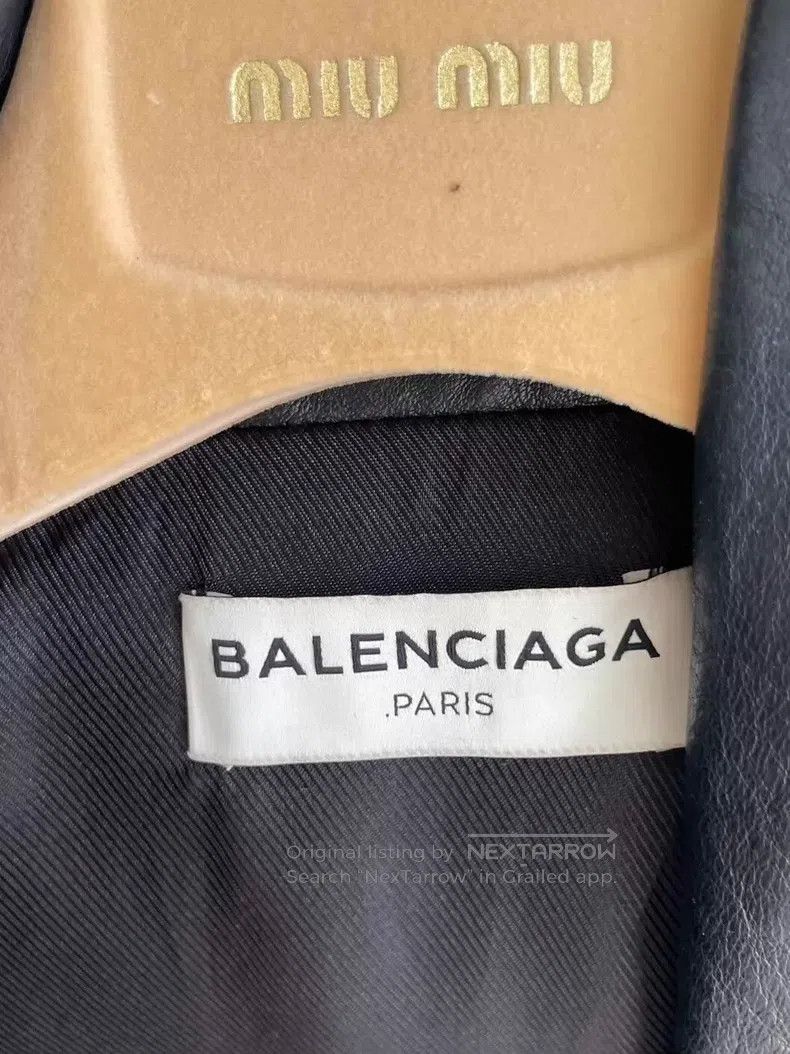 Balenciaga Balenciaga Classic biker leather jacket Size XS / US 0-2 / IT 36-38 - 3 Thumbnail