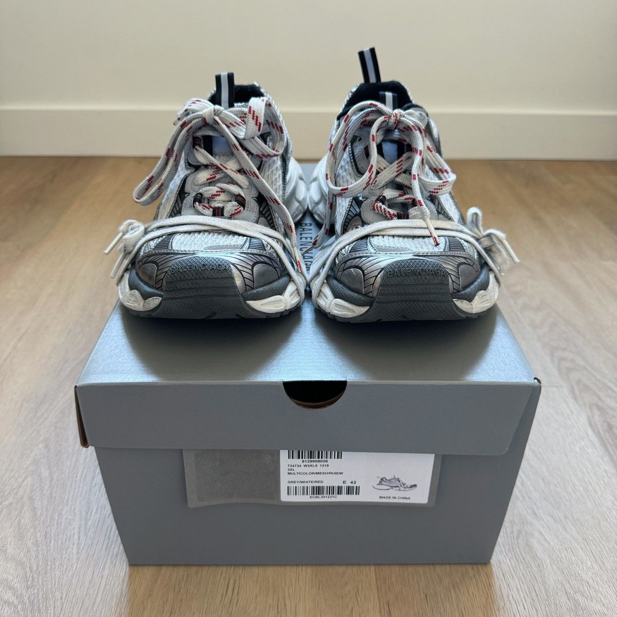 Balenciaga 3XL Sneakers Grey Size US 9 / EU 42 - 3 Thumbnail