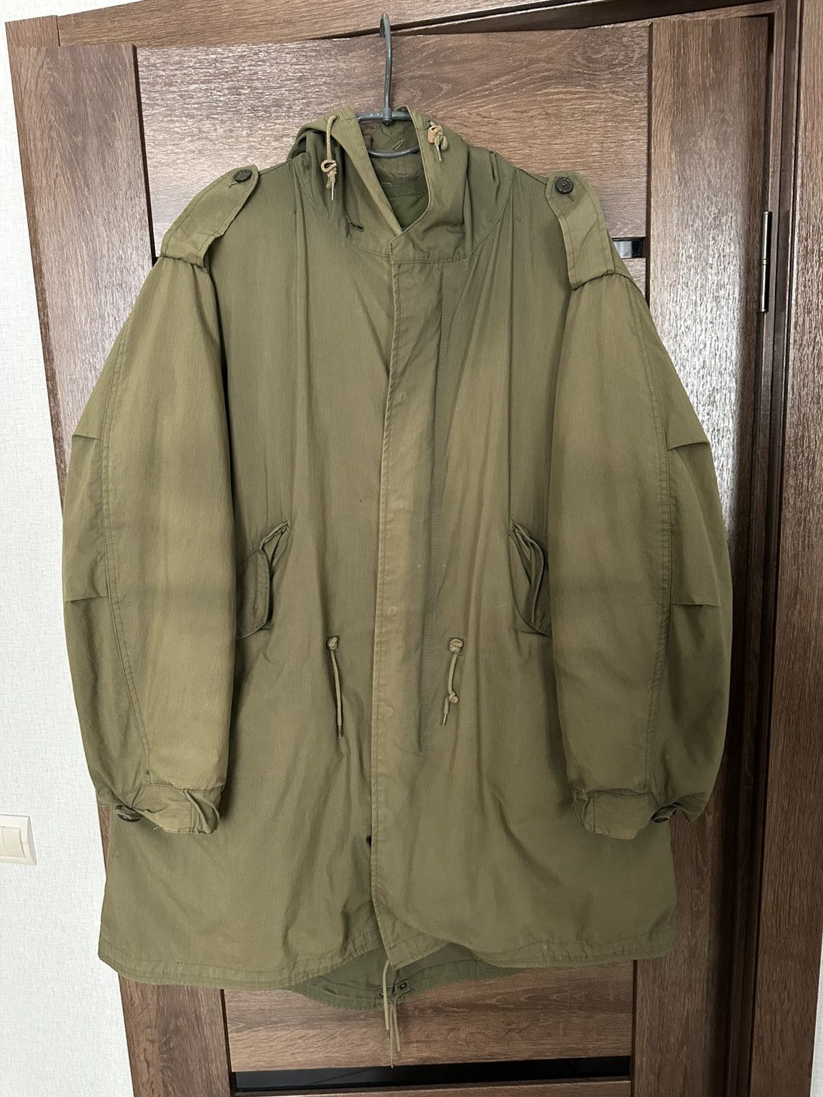 Vintage M51 Military Parka Shell Jacket Vintage Size US M / EU 48-50 / 2 - 1 Thumbnail