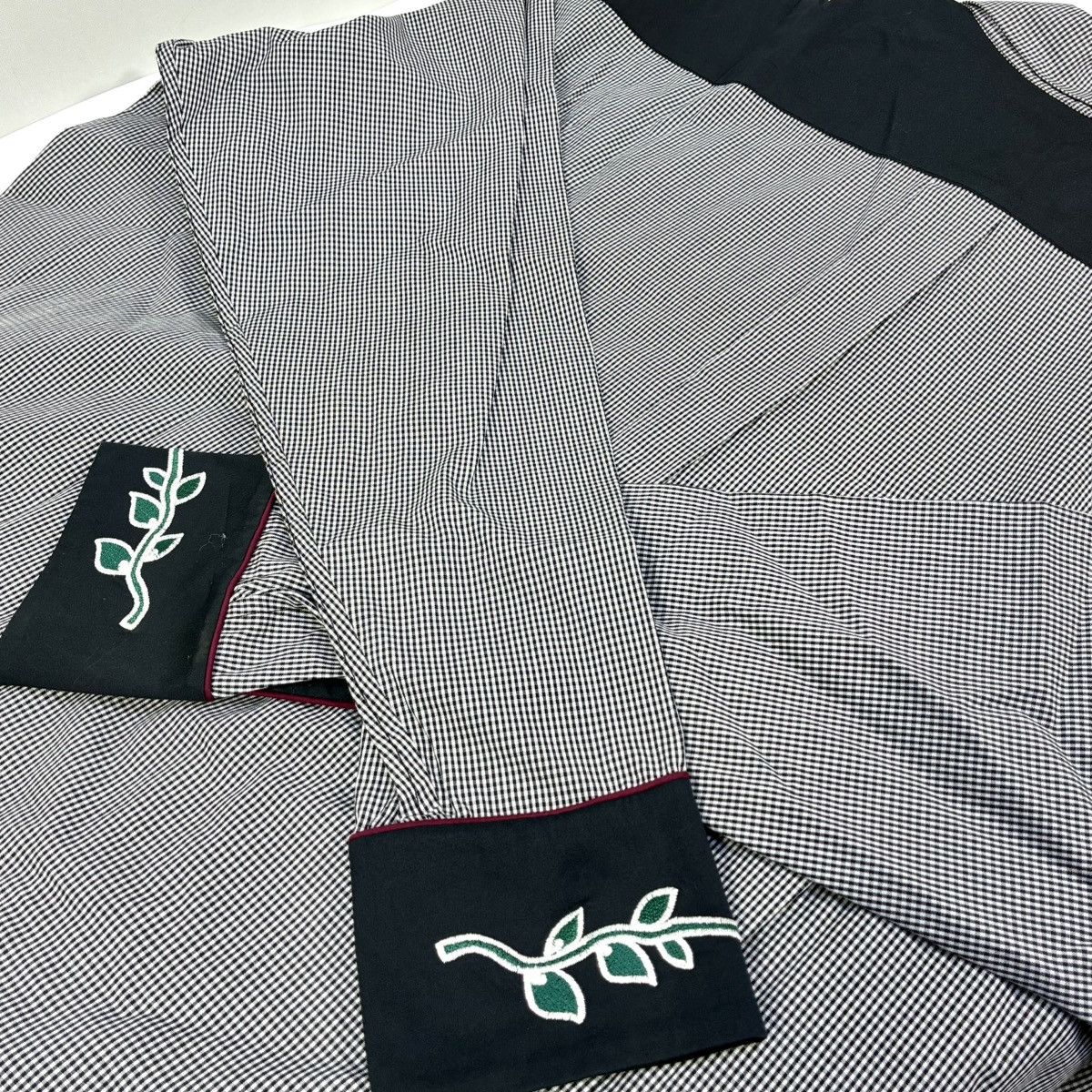 Molly Goddard Molly Goddard Meredith Plaid Button-Up Shirt Black Gingham 6 Size M / US 6-8 / IT 42-44 - 13 Thumbnail