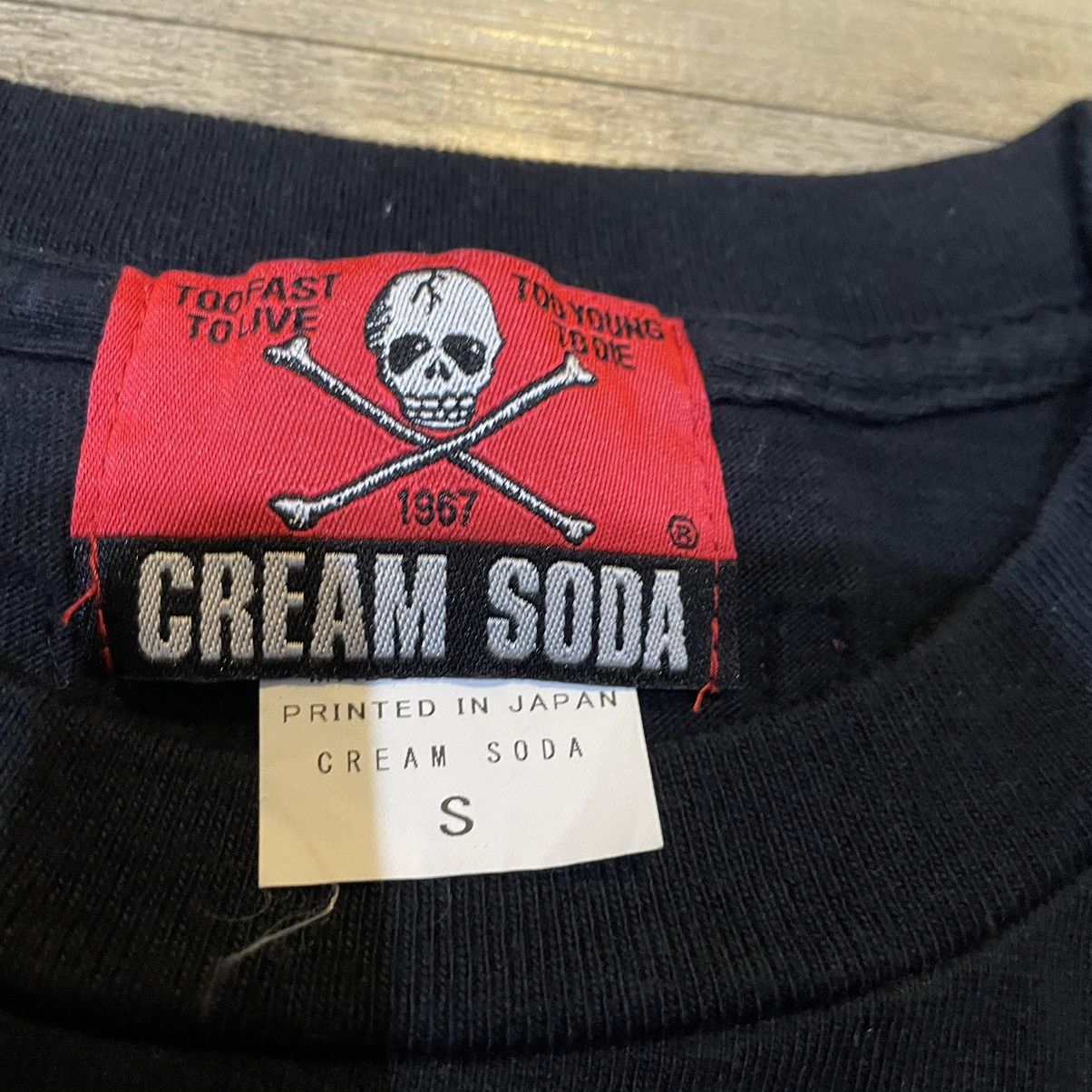 Japanese Brand Cream soda skull t shirt Size US S / EU 44-46 / 1 - 3 Thumbnail