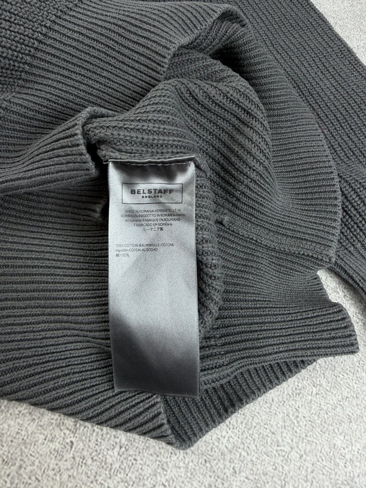 Belstaff Belstaff Men’s Cotton Knit Sweater Size S Size US S / EU 44-46 / 1 - 8 Thumbnail