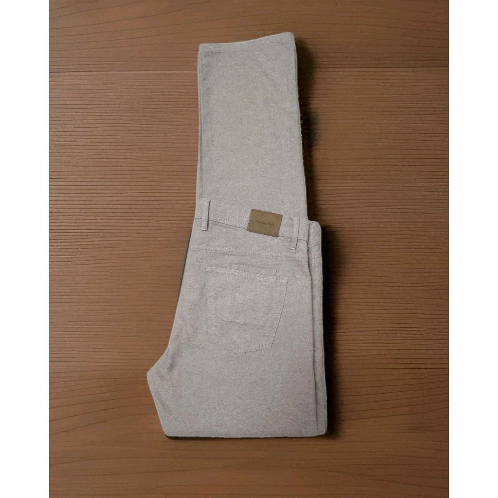 Massimo Dutti Massimo Dutti Men’s Cotton Stretch Slim Fit Chino Pants Size US 31 - 4 Thumbnail