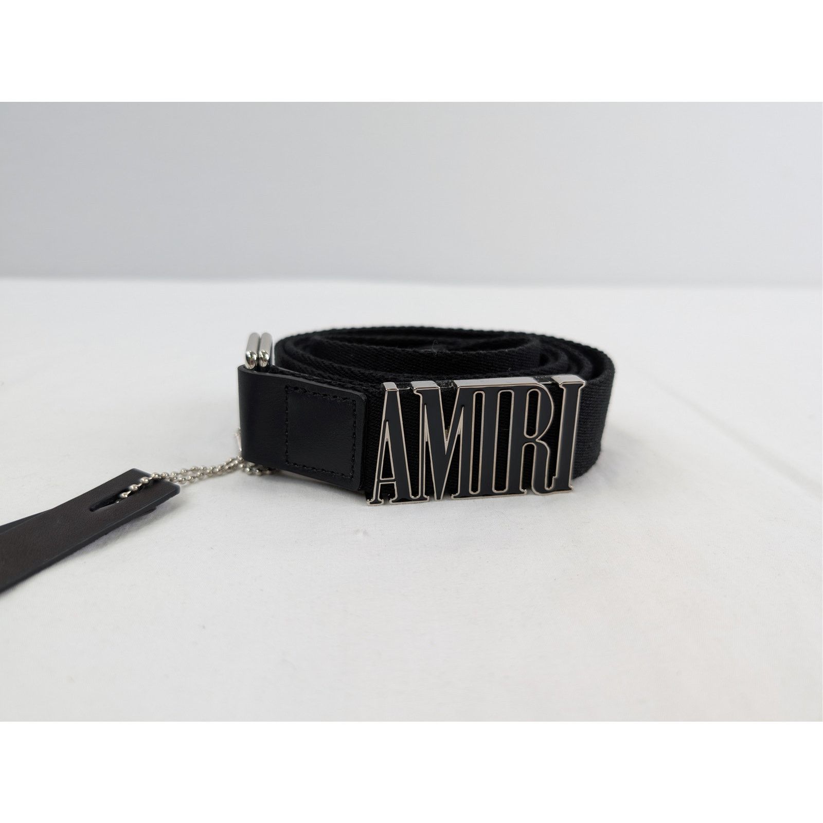 Amiri o1rshd1 Q:4 / Size: OS / 3cm Enamel Skater Belt in Black Size ONE SIZE - 17 Thumbnail