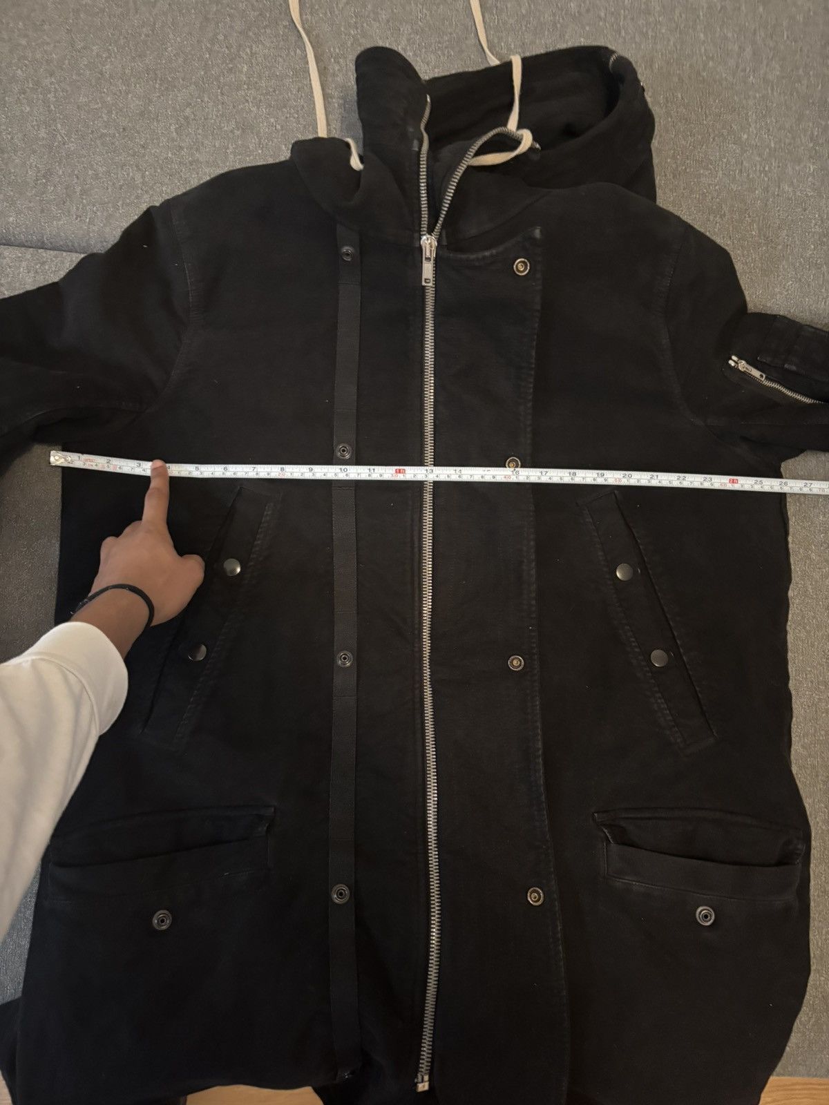 Rick Owens Drkshdw Rick Owens DRKSHDW parka Size US XL / EU 56 / 4 - 11 Thumbnail