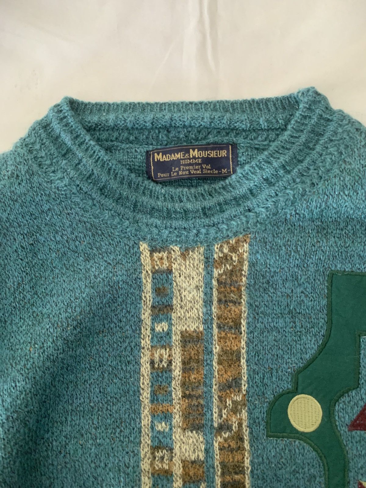 Japanese Brand japanese Madame mousieur sweatshirt Knitwear Size US M / EU 48-50 / 2 - 6 Thumbnail