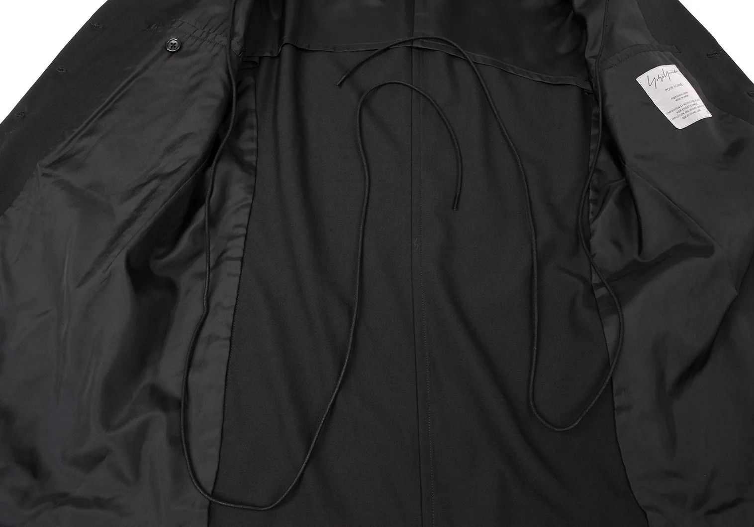 Yohji Yamamoto Yohji Yamamoto Wool Gabardine Jacket Black Size 3 Size US L / EU 52-54 / 3 - 12 Thumbnail