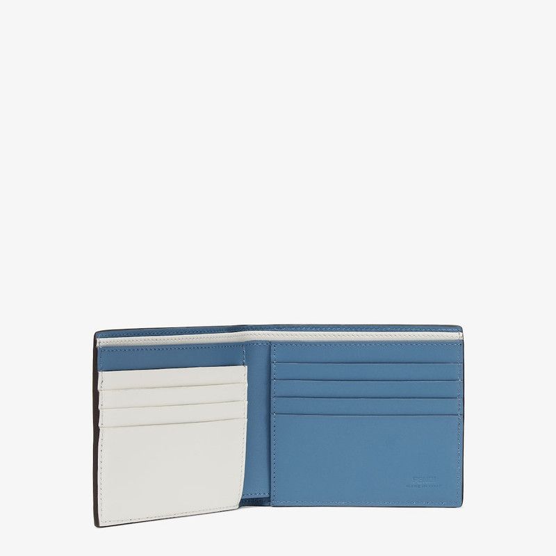 Fendi o1s1wg110526 Fendi Shadow Wallet in Blue Size ONE SIZE - 2 Thumbnail