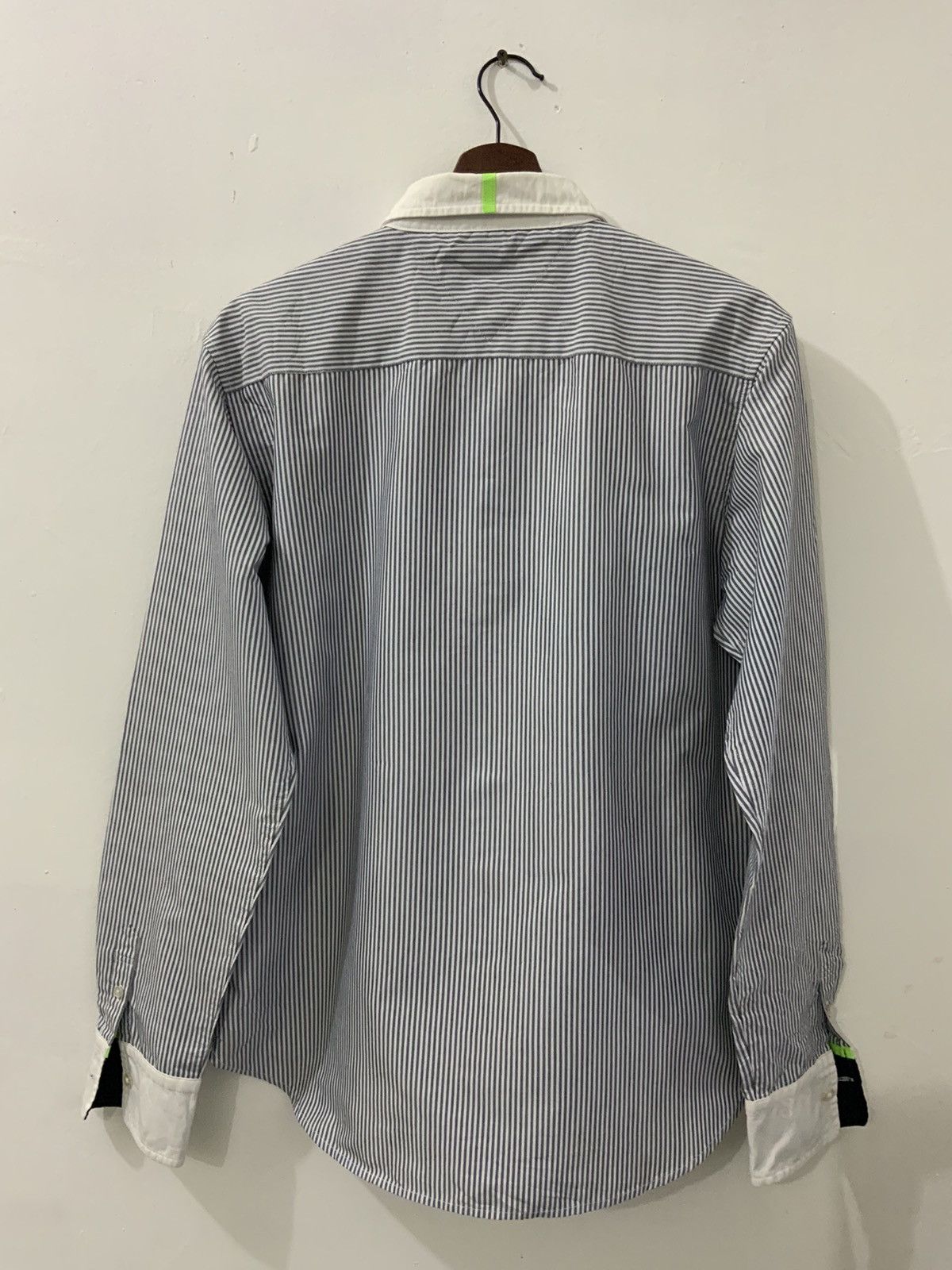 Japanese Brand Tommy Striped Long Sleeve Button Ups Size US L / EU 52-54 / 3 - 2 Thumbnail