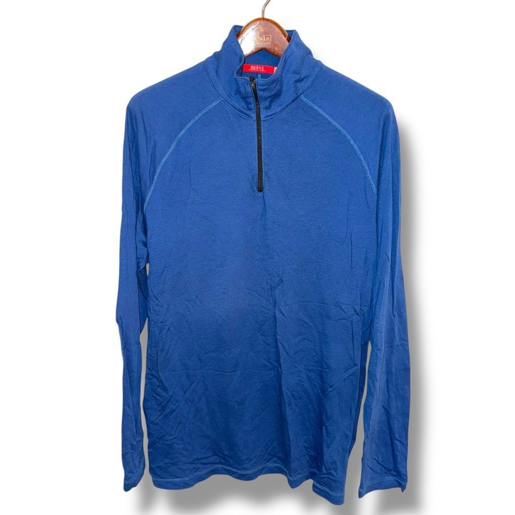 Agave Agave Astoria L/S Royal Blue Made in USA 1/4 Zip Sweatshirt Size US L / EU 52-54 / 3 - 1 Thumbnail
