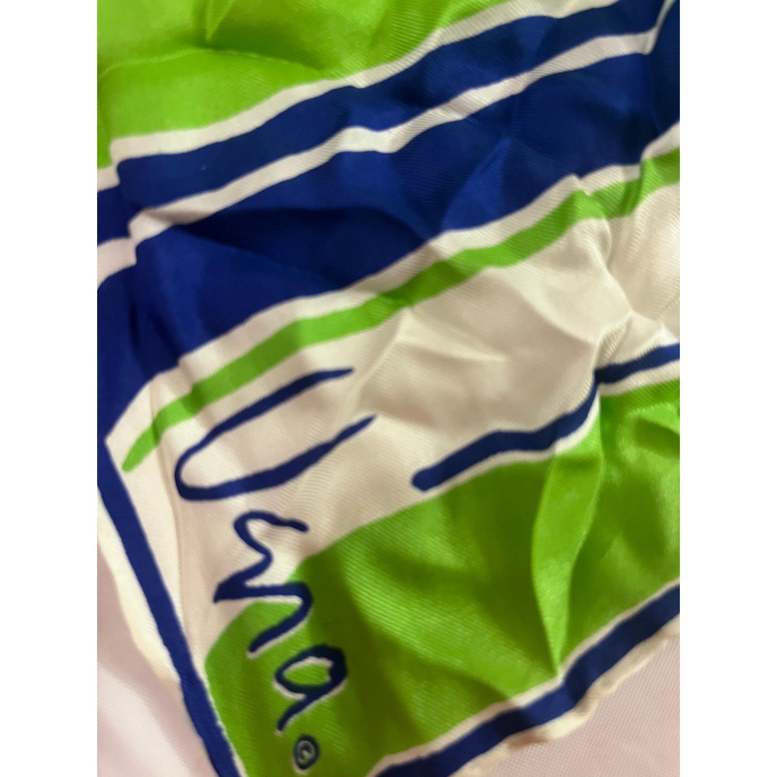 Other Vintage Vera Neumann Scarf Signed Hand Rolled Made in Japan Size ONE SIZE - 4 Thumbnail