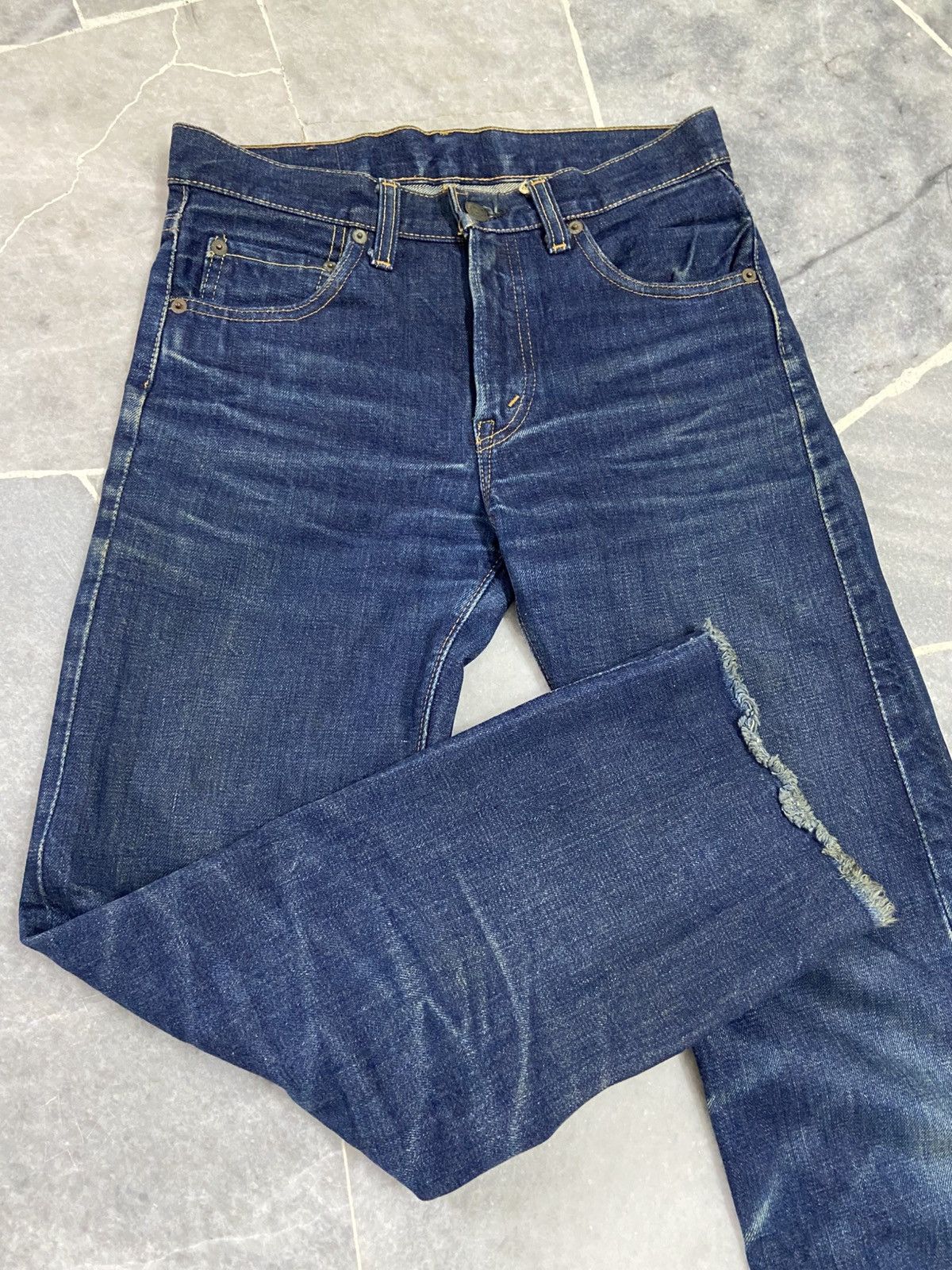 Levi's RARE Vintage Levis 805 0217 Redlines Jeans Size US 28 / EU 44 - 9 Thumbnail
