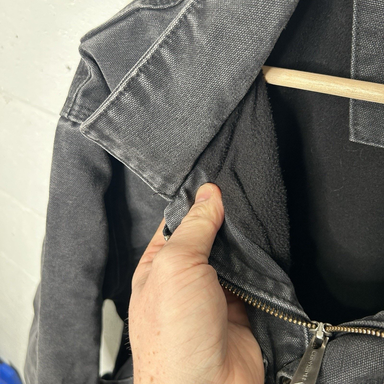 Carhartt Carhartt Berwick Fleece-Lined Jacket “Black” 101230 Size US XXL / EU 58 / 5 - 15 Thumbnail