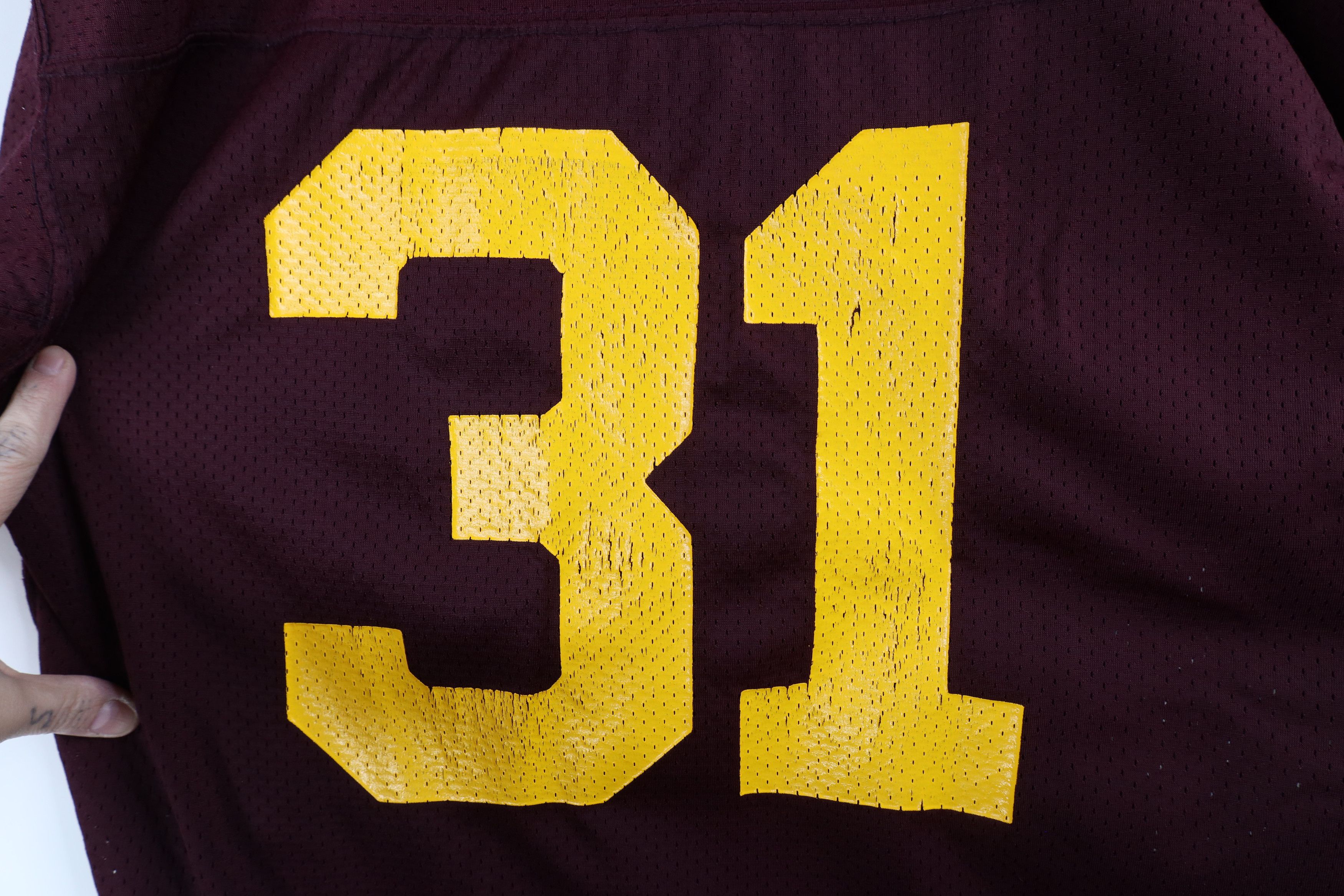 Champion × Vintage Vintage 80s Champion Michigan University Football Jersey US Size US M / EU 48-50 / 2 - 10 Thumbnail