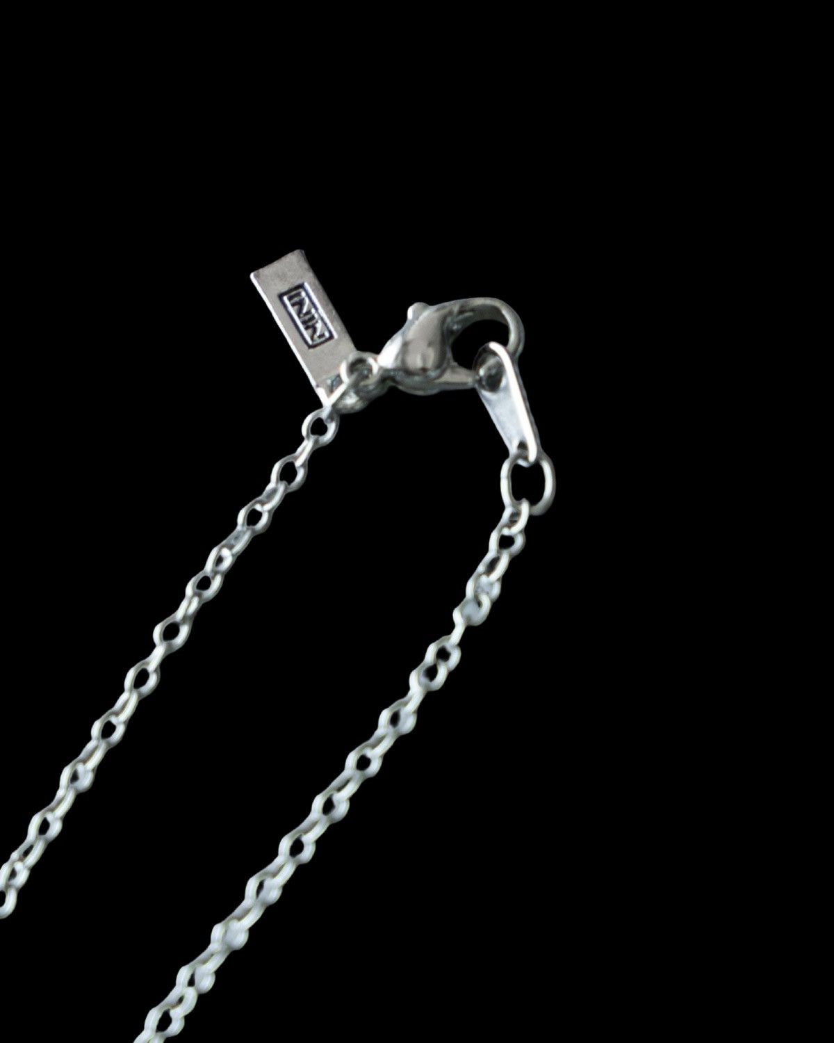 Number (N)ine Fender Logo Silver Necklace Size ONE SIZE - 4 Thumbnail