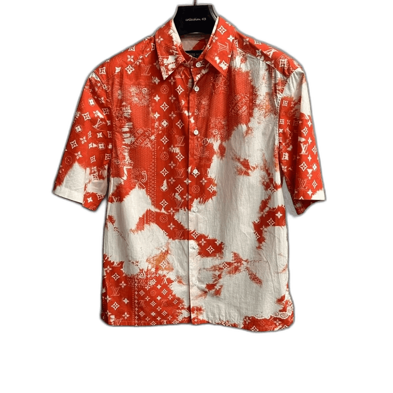 Louis Vuitton Louis Vuitton Short Sleeve Logo Shirt-yf Size US S / EU 44-46 / 1 - 1 Thumbnail