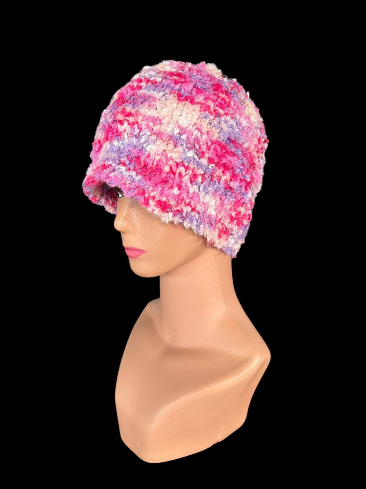 Japanese Brand × Kapital × Vintage Rare Crochet Knitted Handmade Beanie Hats Size ONE SIZE - 4 Thumbnail