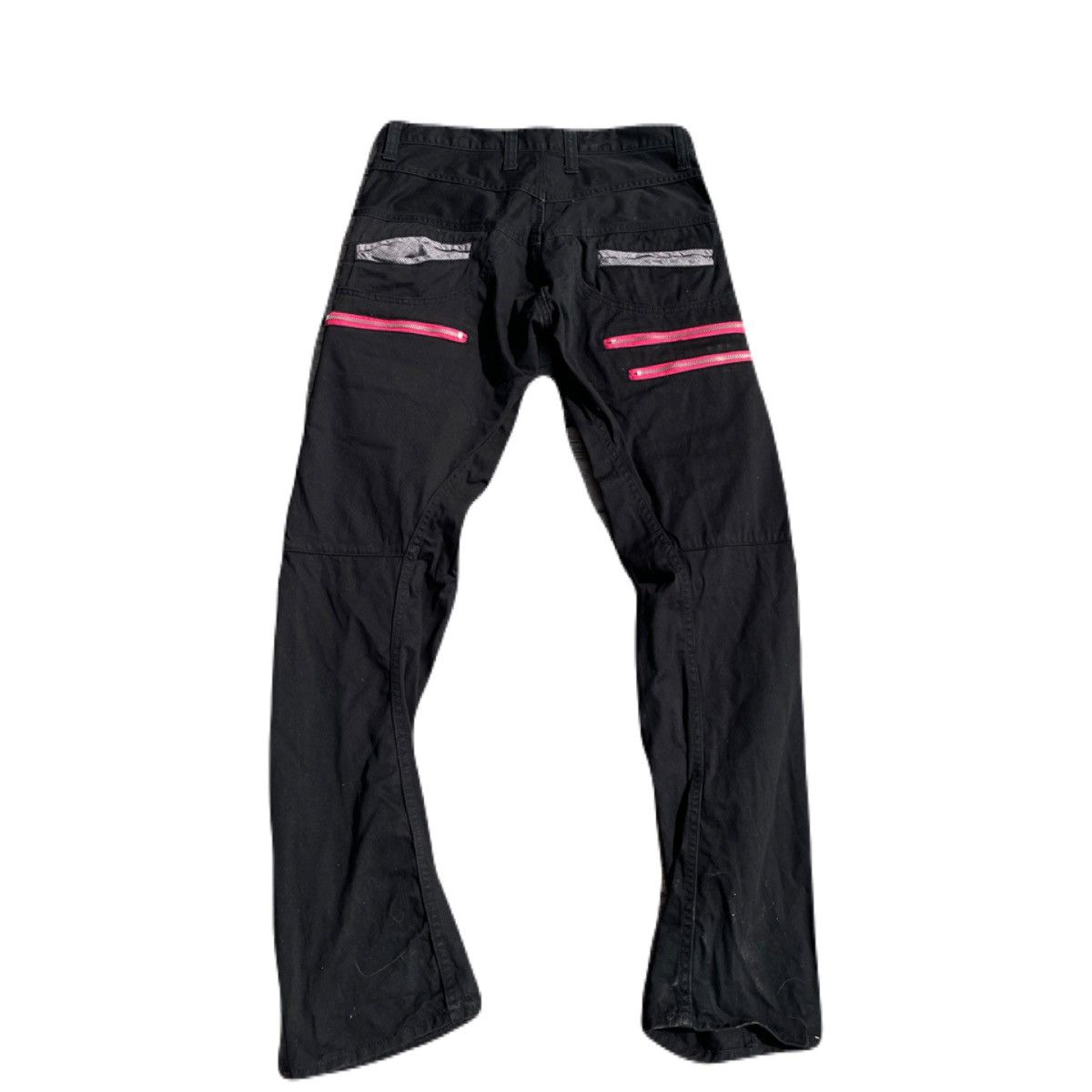 If Six Was Nine 2000s Japanese archive Vkei Articulated Panel Zip Pants Y2K Size US 30 / EU 46 - 4 Thumbnail