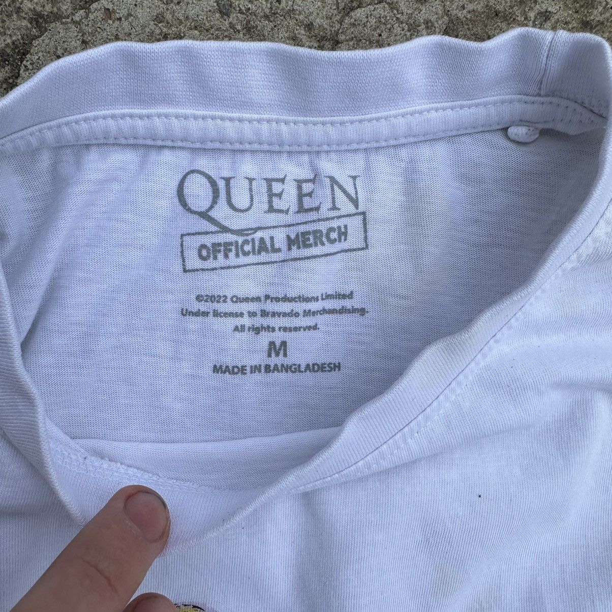 Band Tees × Y/Project Vintage Queen T-shirts Band Rock Big Logo Used 00s USA Size US M / EU 48-50 / 2 - 8 Thumbnail