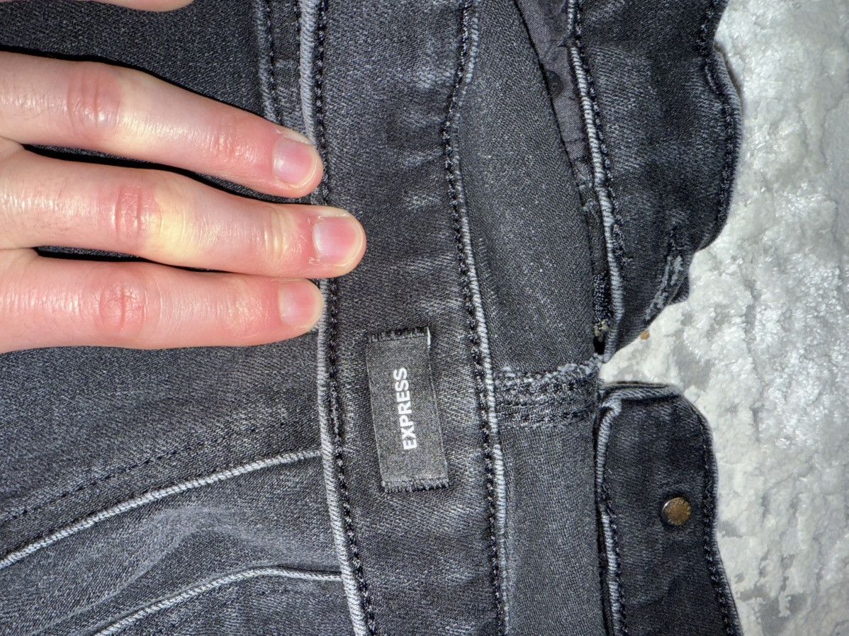 Express Black Jeans - Athletic Slim Size US 30 / EU 46 - 6 Thumbnail