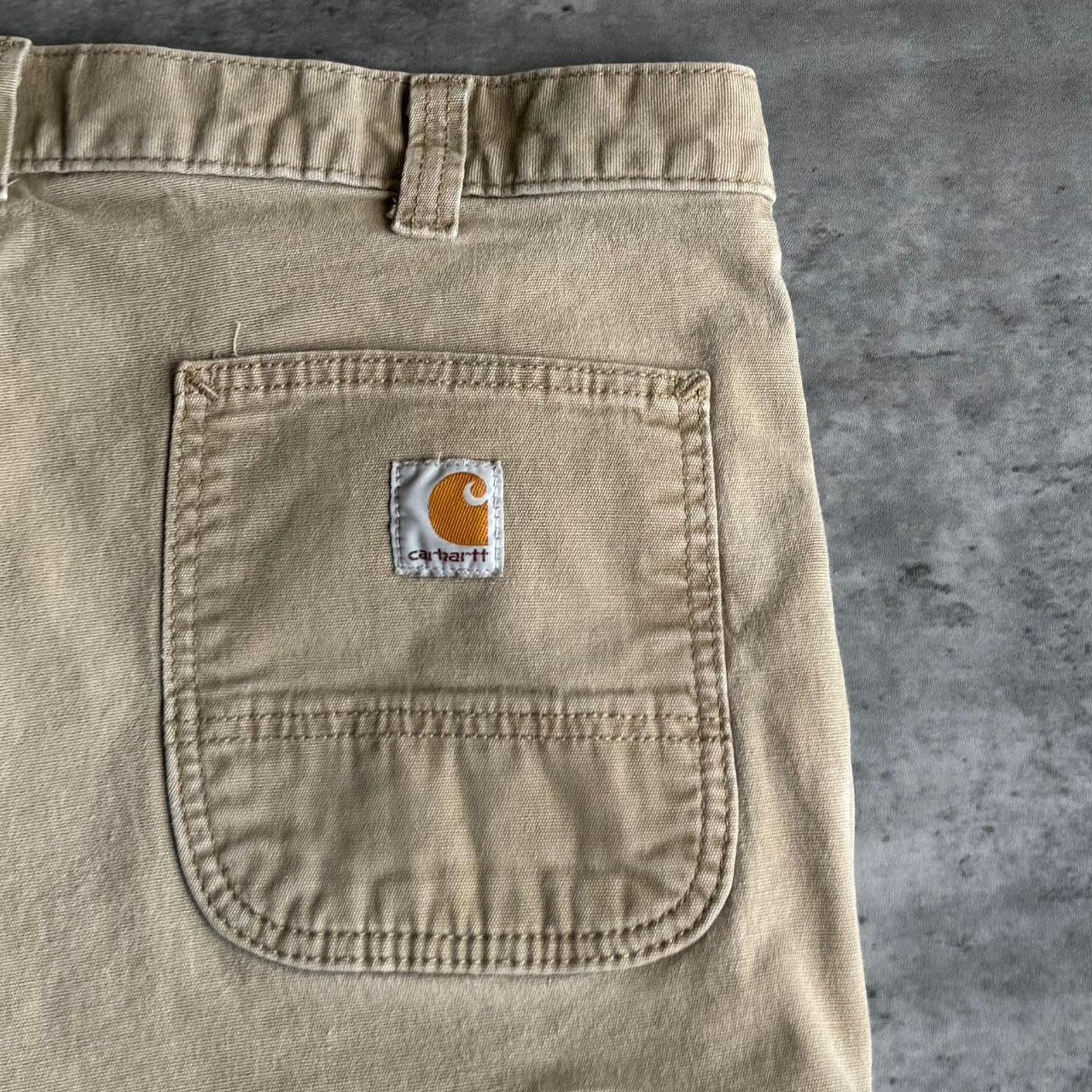 Carhartt × Carhartt Wip × Vintage Vintage Y2K Carhartt Baggy Carpenter Skater Cyber Tech Pants Size US 36 / EU 52 - 3 Thumbnail