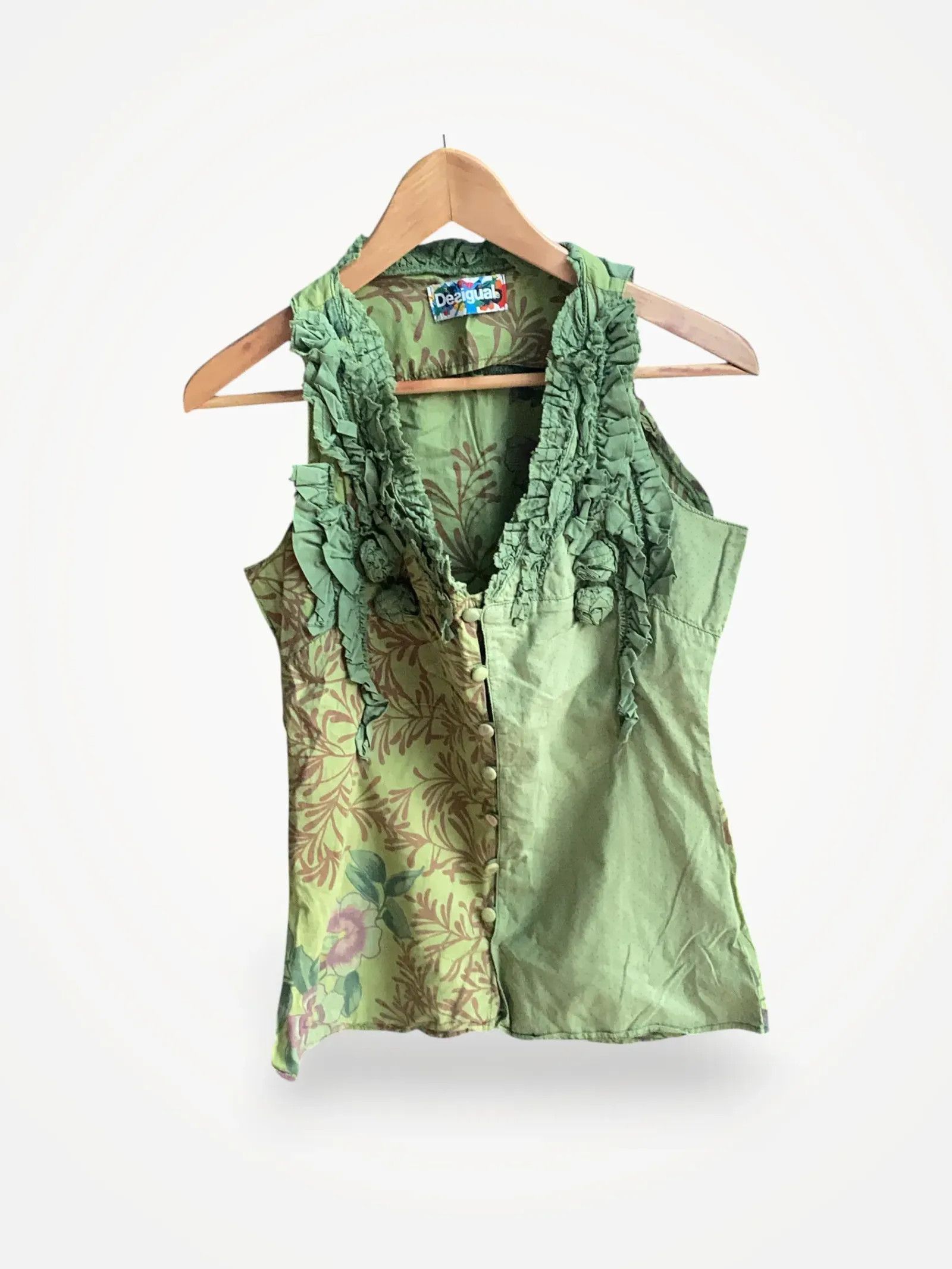 Desigual Desigual Blouse Size XS / US 0-2 / IT 36-38 - 1 Thumbnail