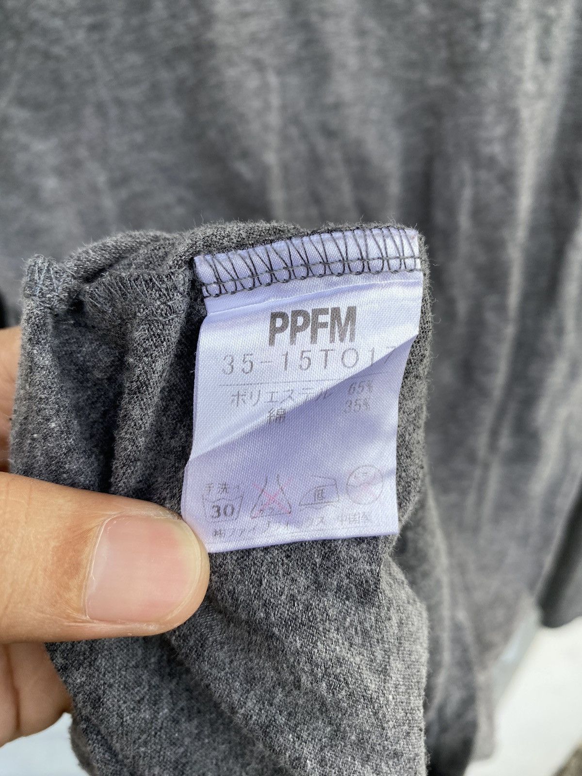 PPFM PPFM Destruct and Reconstruct Vneck Tshirt Japanese Archive Size US M / EU 48-50 / 2 - 15 Thumbnail