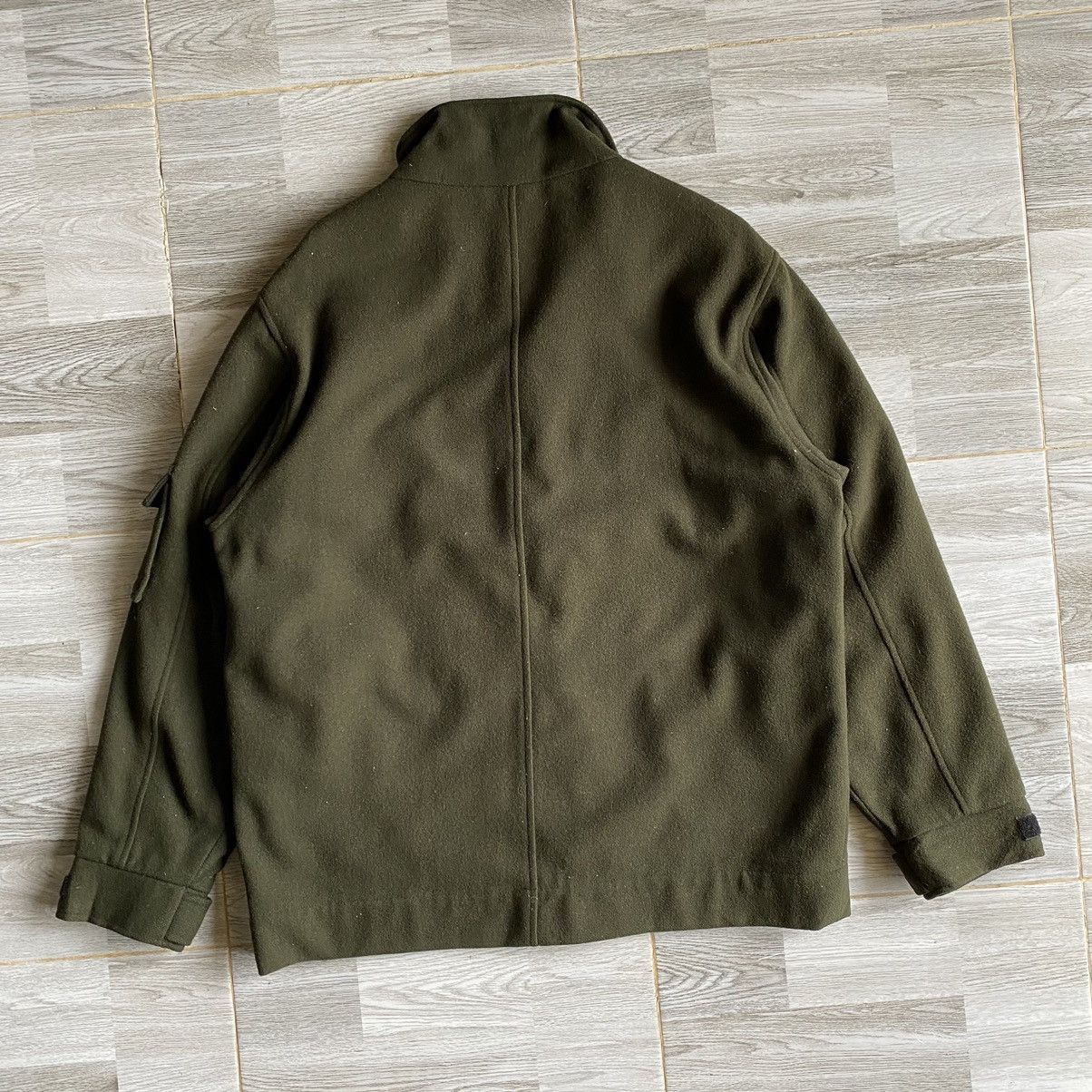 20471120 × Japanese Brand Spinash Japanese Brand Wool Jacket Size US M / EU 48-50 / 2 - 3 Thumbnail