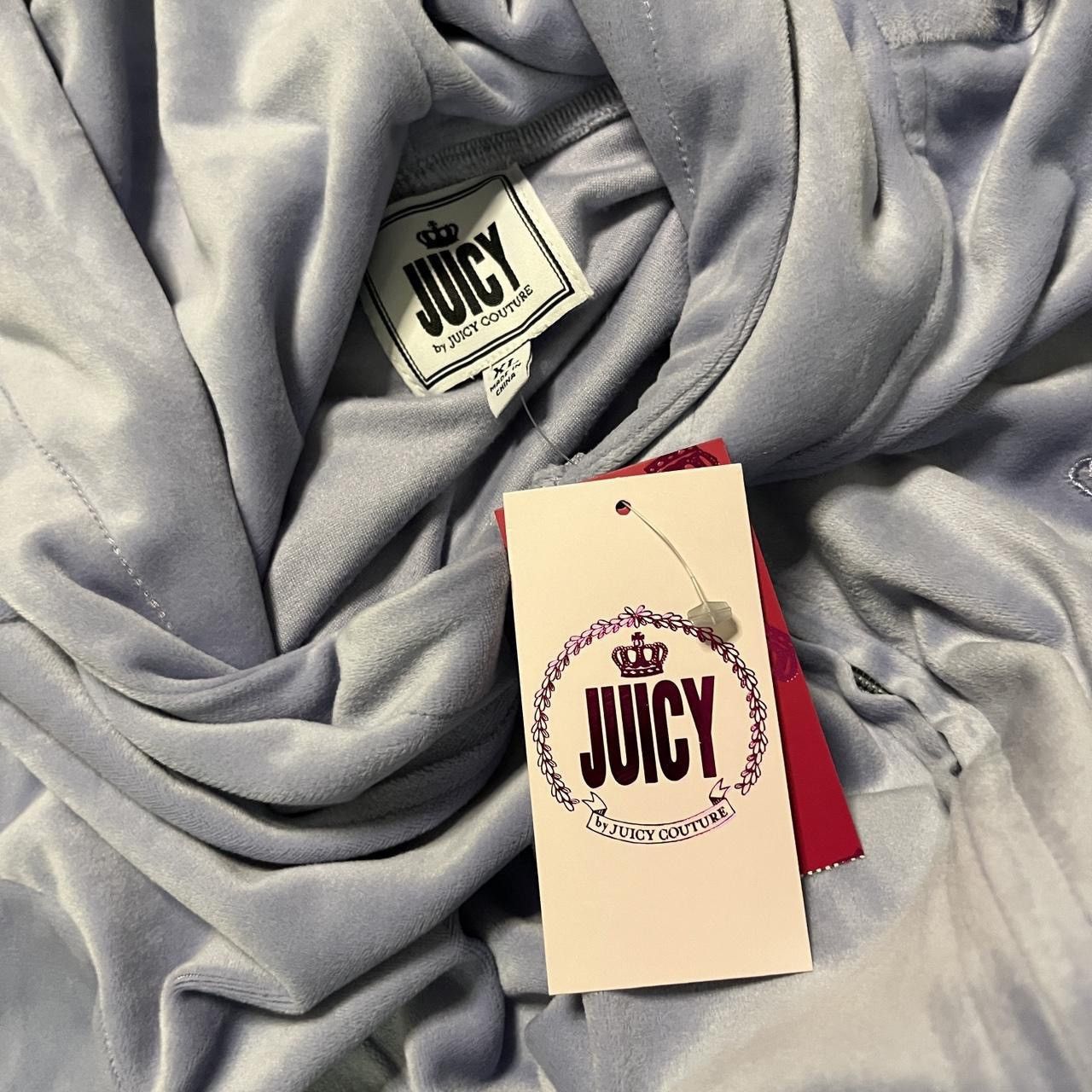 Juicy Couture Juicy Couture lilac purple soft velour hoodie pockets Size XL / US 12-14 / IT 48-50 - 3 Thumbnail