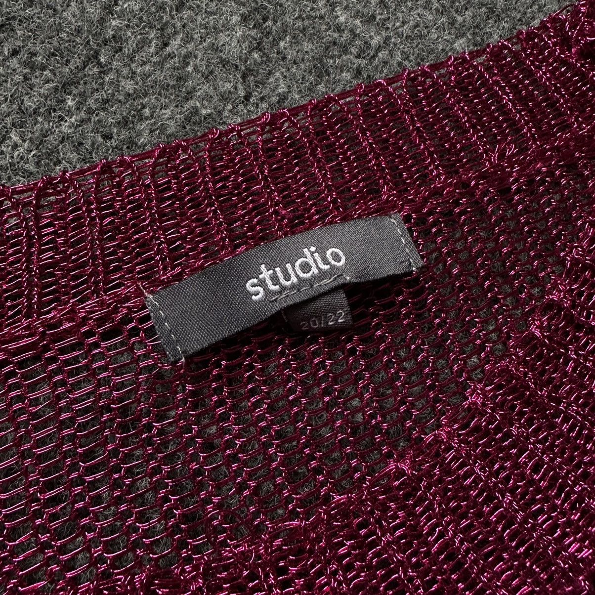 Universal Studios VTG Women’s Knit Sweater Studio 20/22 Very Good 00s USA Hype Size 3XL / US 20-22 - 9 Thumbnail