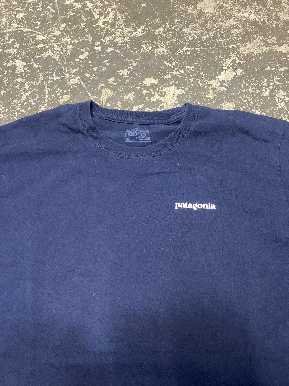 Patagonia × Vintage Patagonia Organic Cotton Long Sleeve Tshirt Size US XL / EU 56 / 4 - 6 Thumbnail