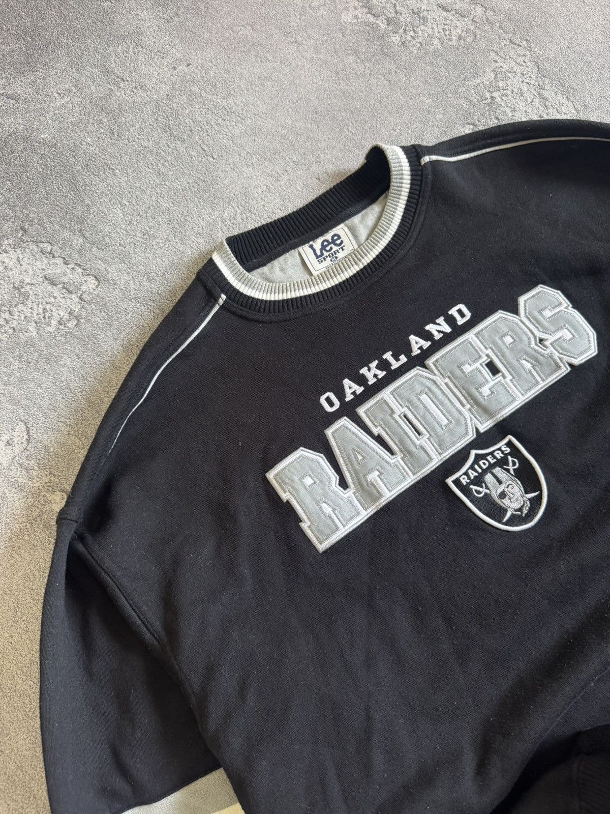 Lee × NFL Lee sport Oakland Raiders XL sweatshirt NFL pullover jumper Size US XL / EU 56 / 4 - 2 Thumbnail