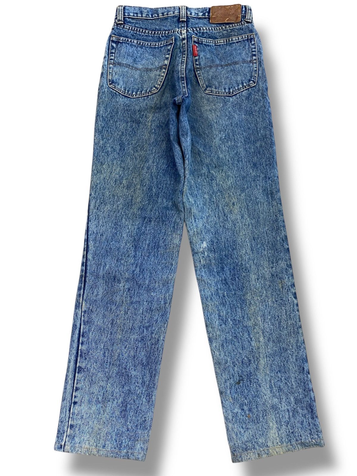 Japanese Brand Japanese Brand Acide Blue Wash Style Straight Cut Jeans Size US 26 / EU 42 - 3 Thumbnail
