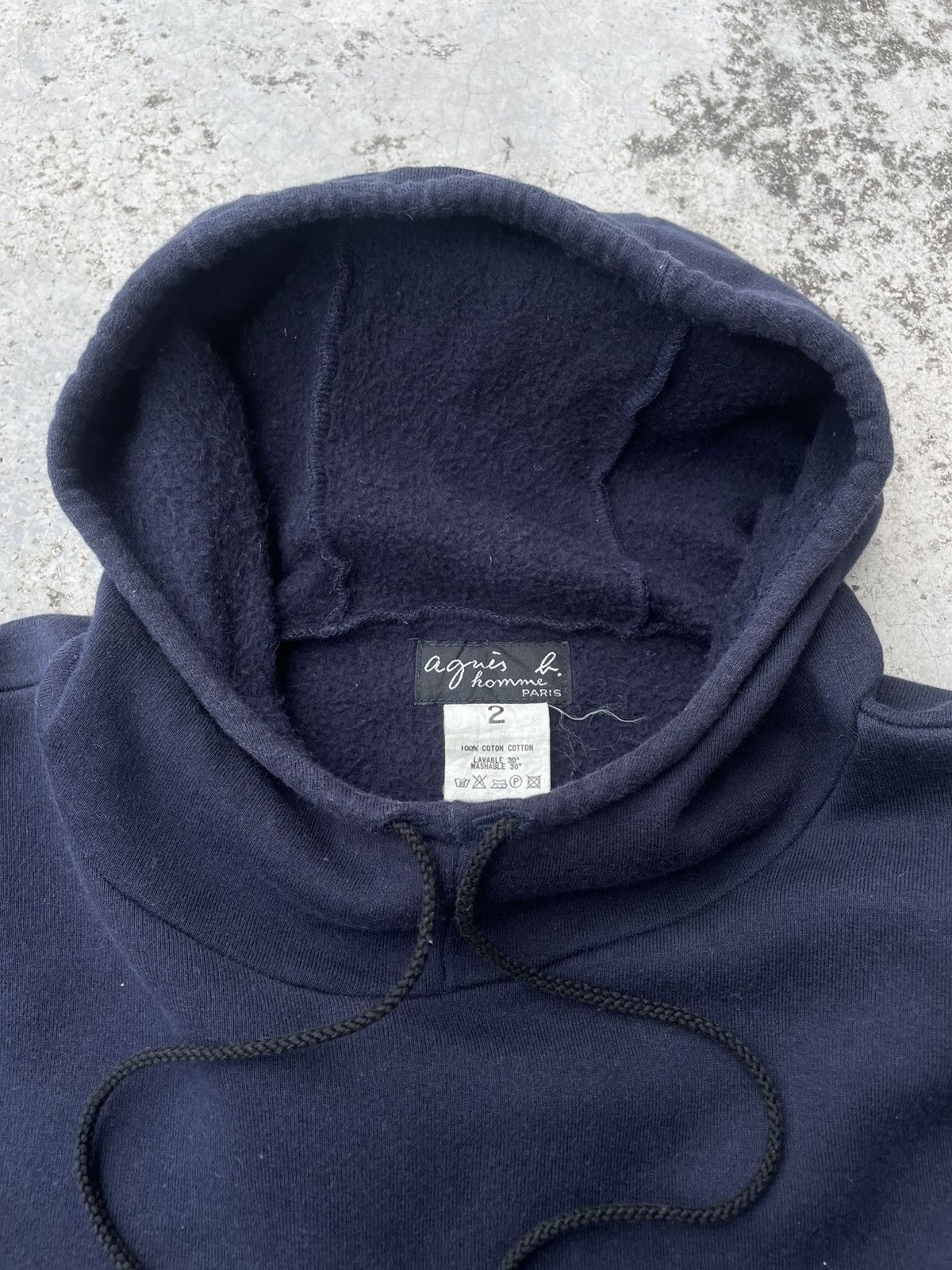 agnes b. Vintage Agnes.B Pullover Hoodie Size US M / EU 48-50 / 2 - 5 Thumbnail