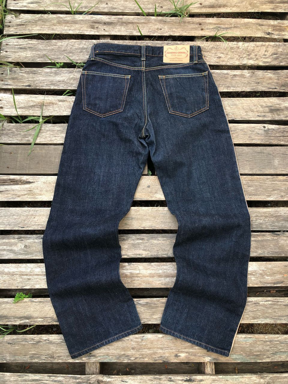 If Six Was Nine × Japanese Brand × KOJIMA GENES Kojima Genes Japan Two Tone Panel Jeans Size US 30 / EU 46 - 2 Thumbnail