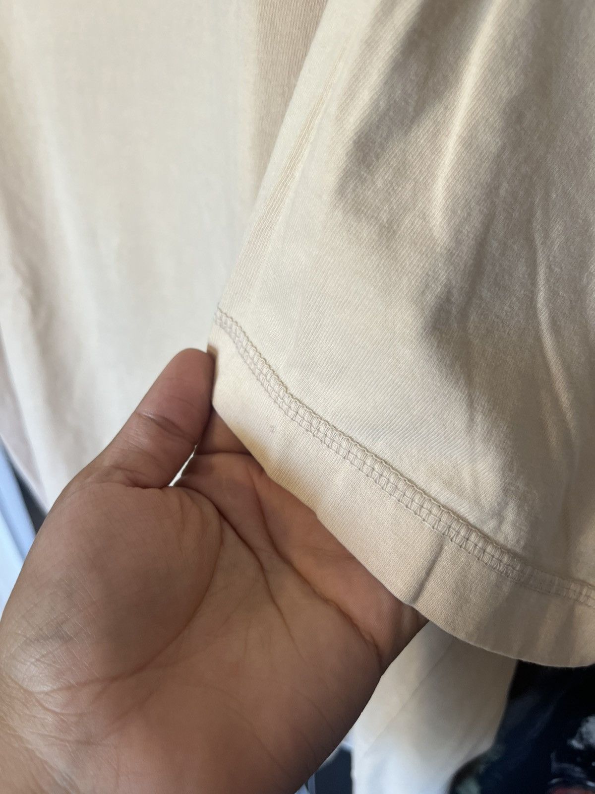 Other Vintage 90’s Cream Essential oversized boxy tee shirt Size US XL / EU 56 / 4 - 4 Thumbnail