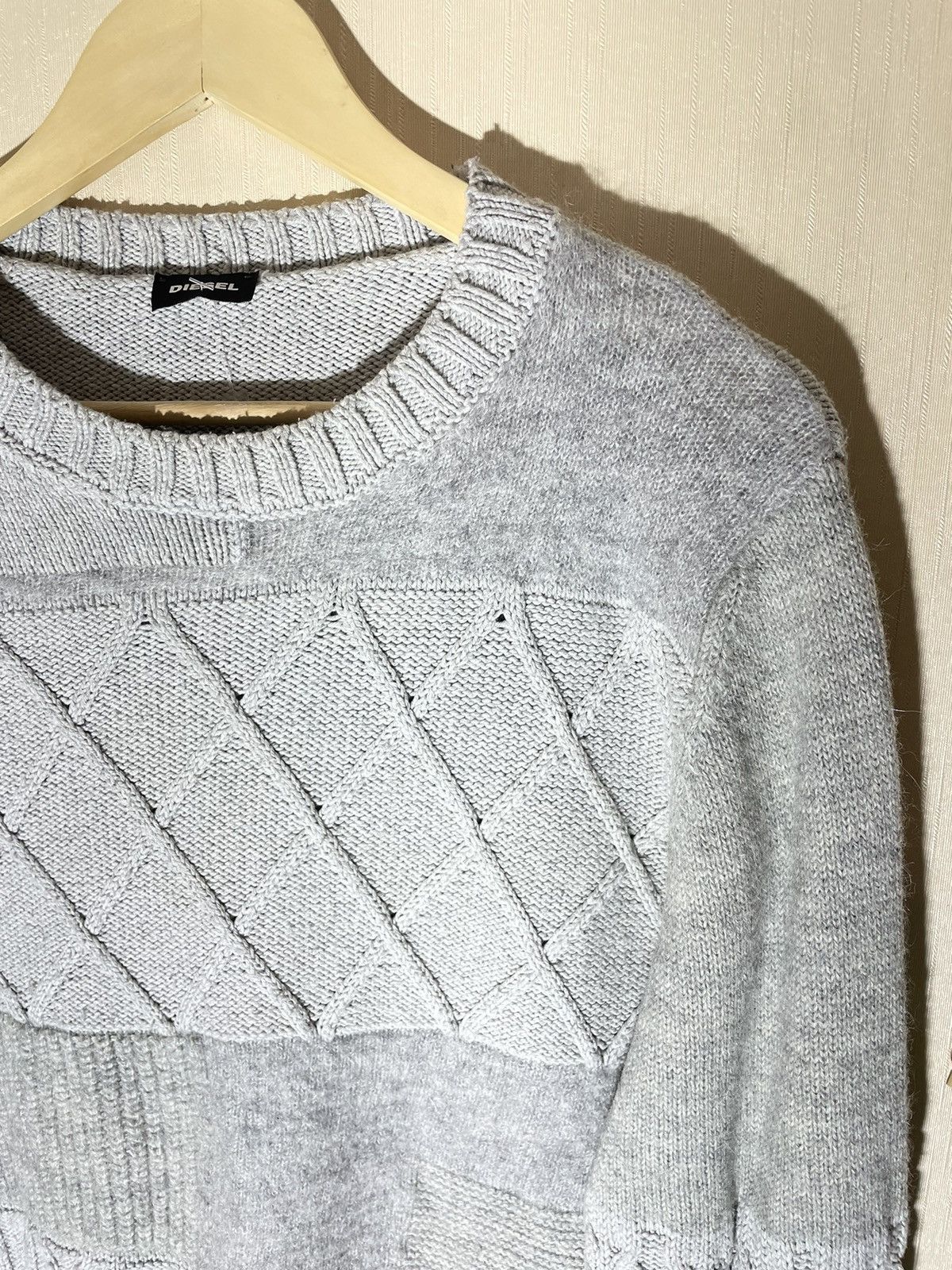 Diesel × Japanese Brand Diesel rare patchwork sweatshirt Size US M / EU 48-50 / 2 - 2 Thumbnail