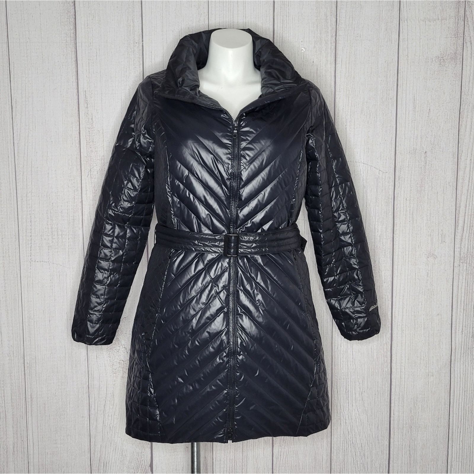 Eddie Bauer Eddie Bauer Trinity Feather Down Filled Black Parka, size XL Size XL / US 12-14 / IT 48-50 - 1 Thumbnail