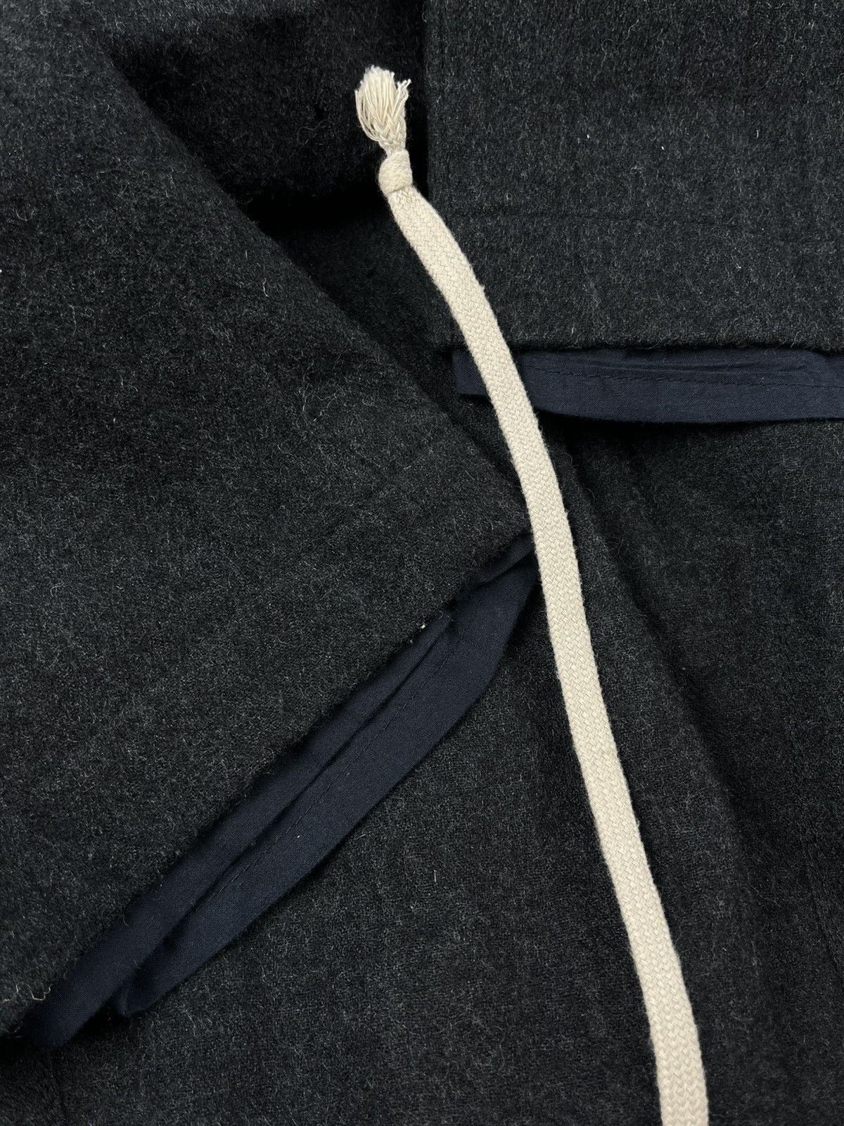 Rick Owens FW12 Rick Owens Mountain Wool Drawstring Drop Crotch Pants Size US 32 / EU 48 - 6 Thumbnail