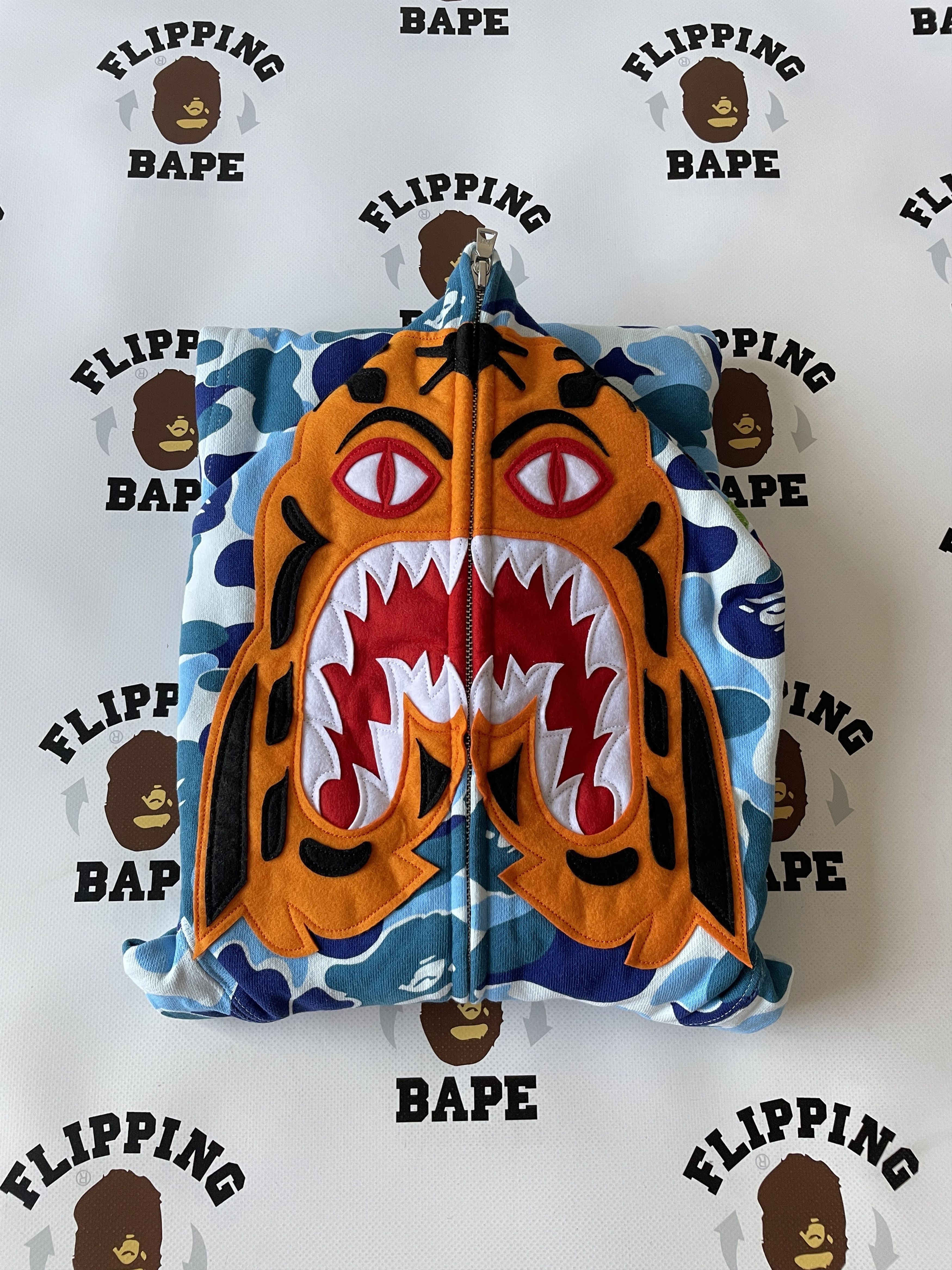 Bape BAPE ABC CAMO TIGER FULL ZIP HOODIE (2024) Size US XL / EU 56 / 4 - 2 Thumbnail