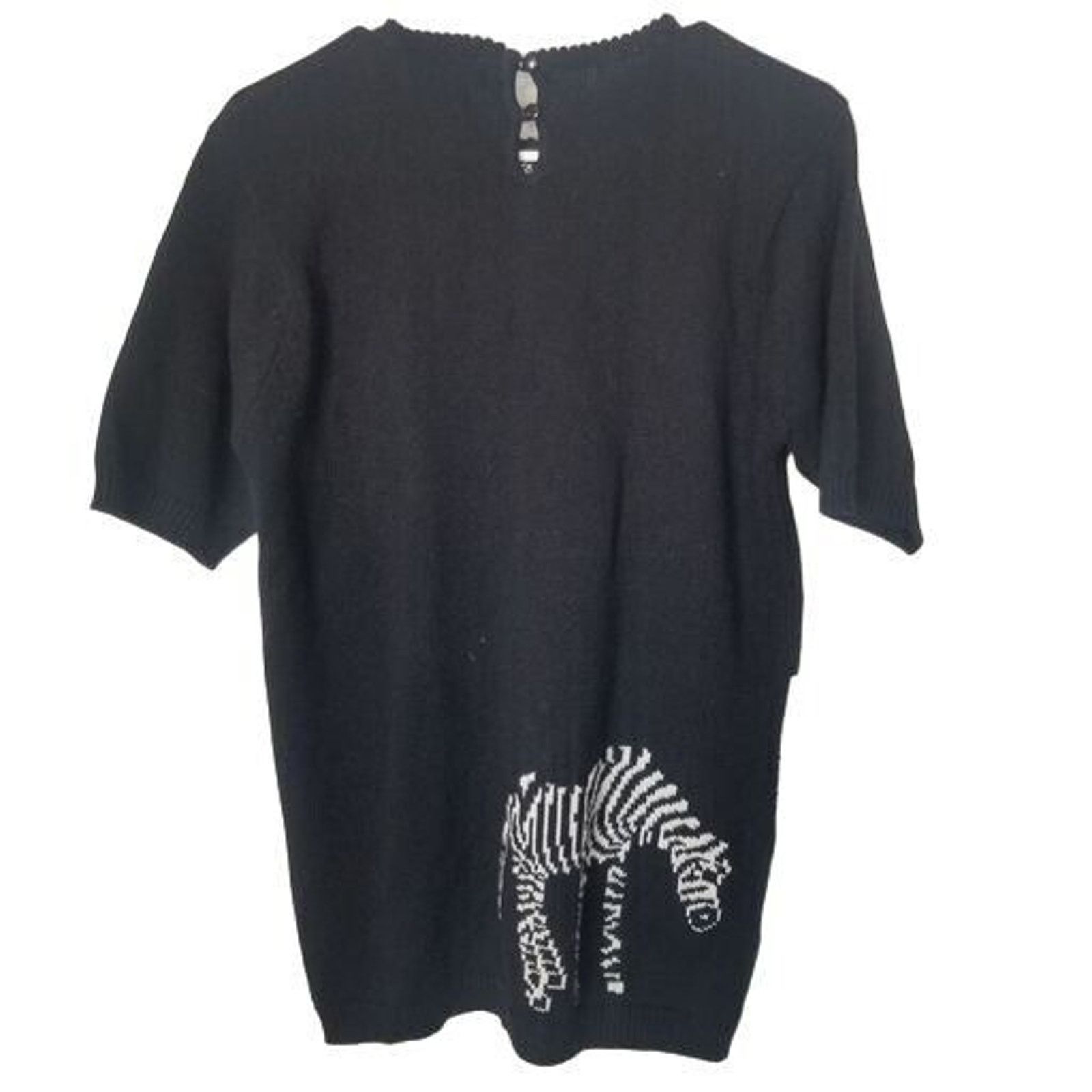 Vintage Vintage Terazzo Womens Knit Sweater Jungle Safari Animals M Size M / US 6-8 / IT 42-44 - 6 Thumbnail