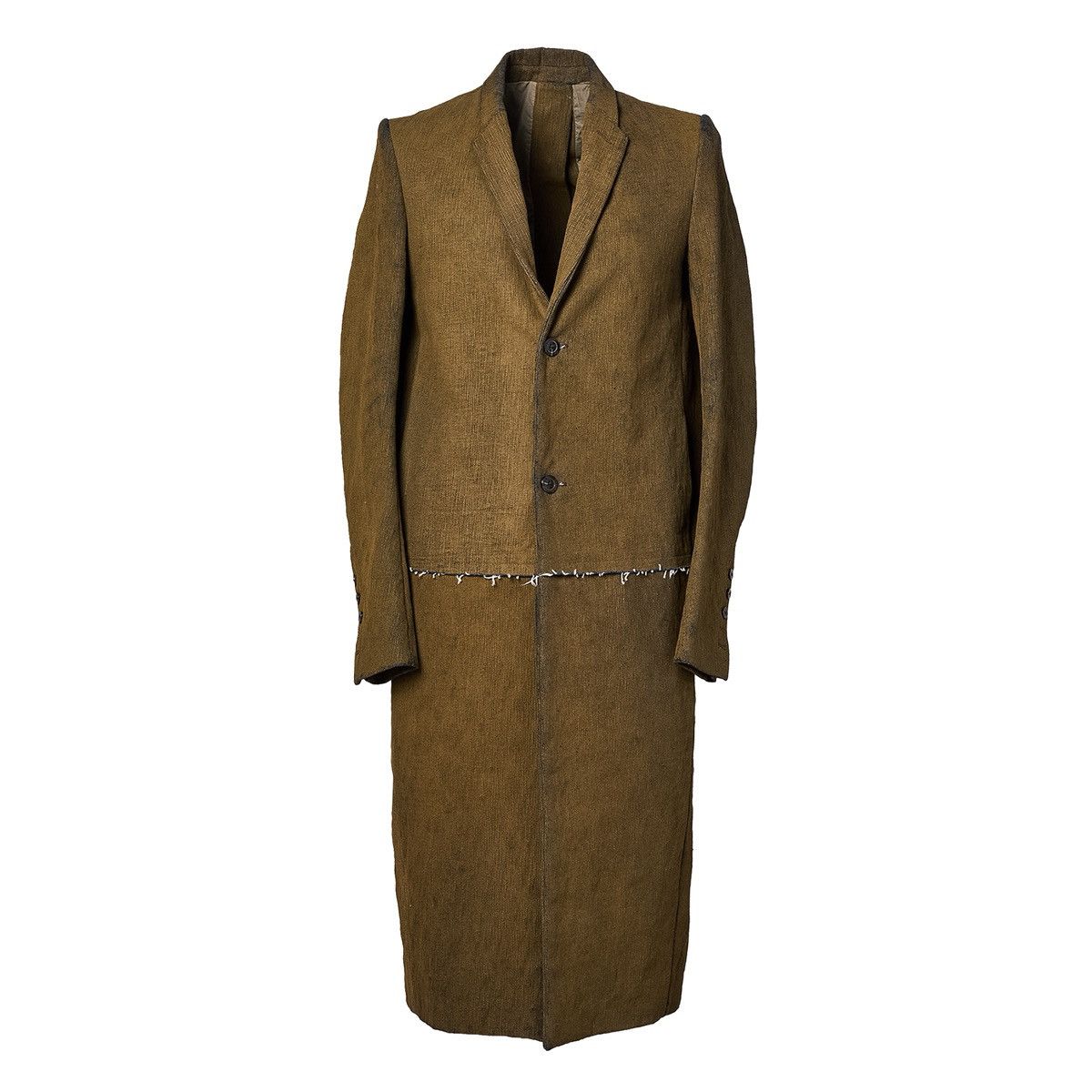 Rick Owens Rick Owens FW17 Glitter Bean Moreau Coat Size US M / EU 48-50 / 2 - 1 Thumbnail