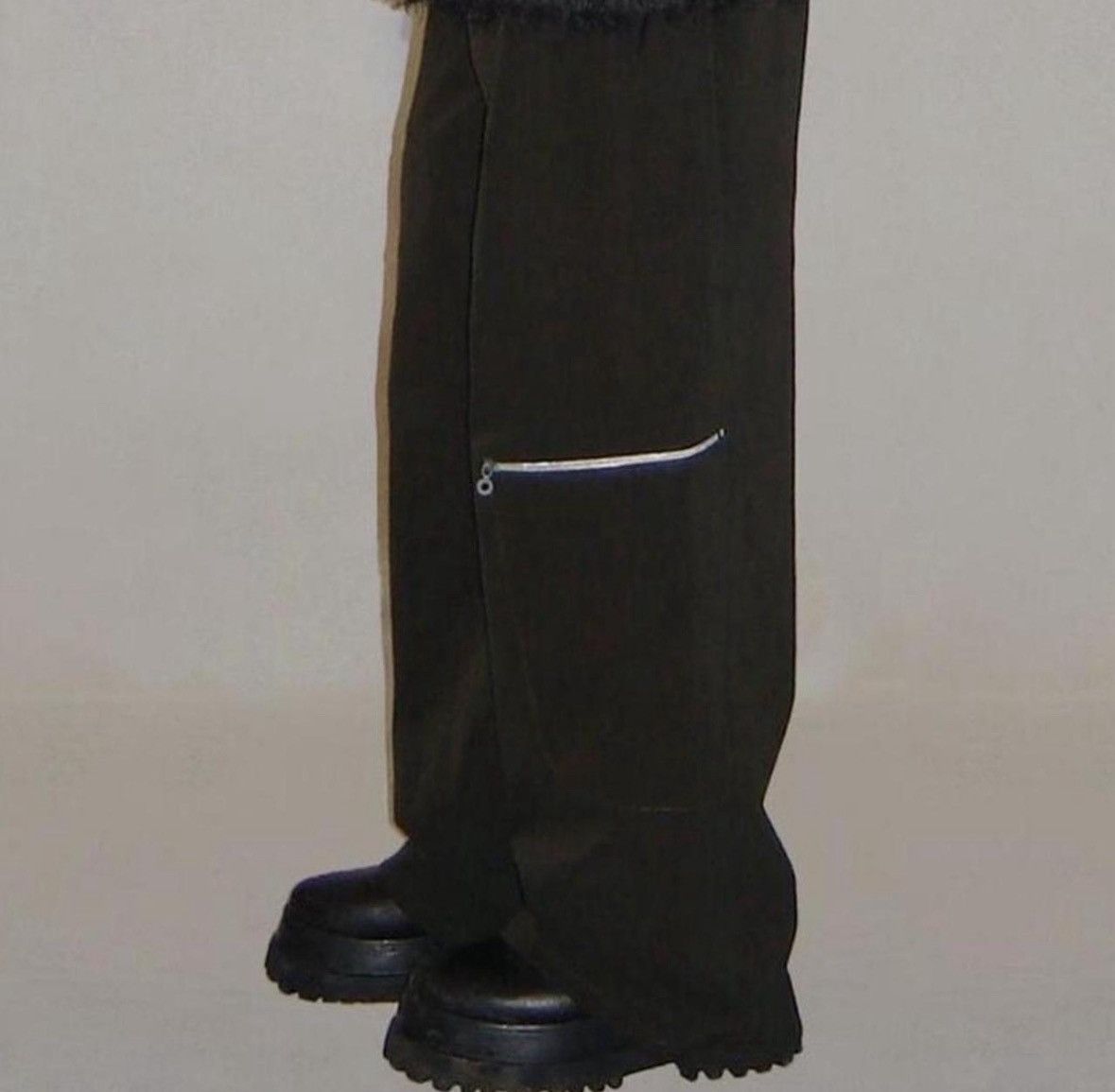Marithe + Francois Girbaud Marithé +Francois Girbaud multi-zipped wide pants Size 26" / US 2 / IT 38 - 4 Thumbnail